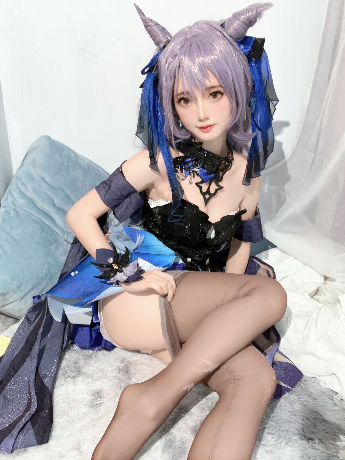Coser@趴趴捣蛋陌 - 刻晴 832 Coser@趴趴捣蛋陌 - 刻晴 832