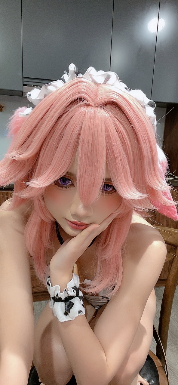 PoppaChan - Yae Miko Cow PoppaChan - Yae Miko Cow