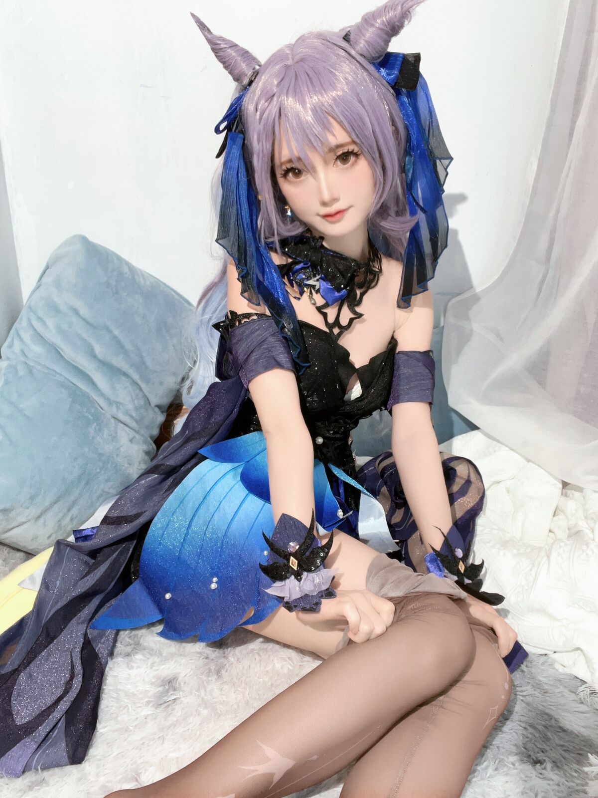Coser@趴趴捣蛋陌 - 刻晴 832 Coser@趴趴捣蛋陌 - 刻晴 832