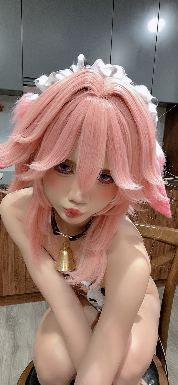 PoppaChan - Yae Miko Cow PoppaChan - Yae Miko Cow