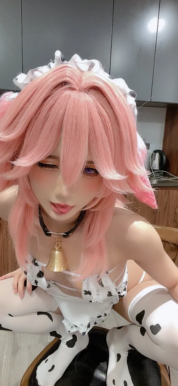 PoppaChan - Yae Miko Cow PoppaChan - Yae Miko Cow