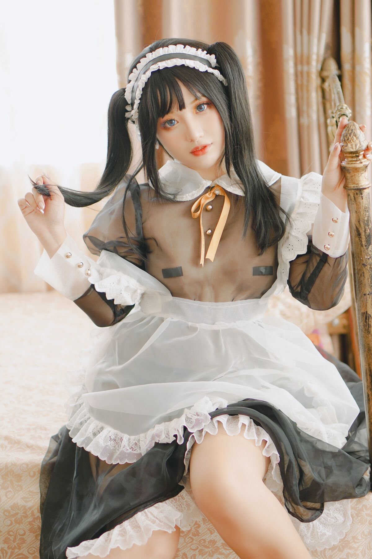 Coser@Chono Black - Transparent Maid (17P) Coser@Chono Black - Transparent Maid (17P)