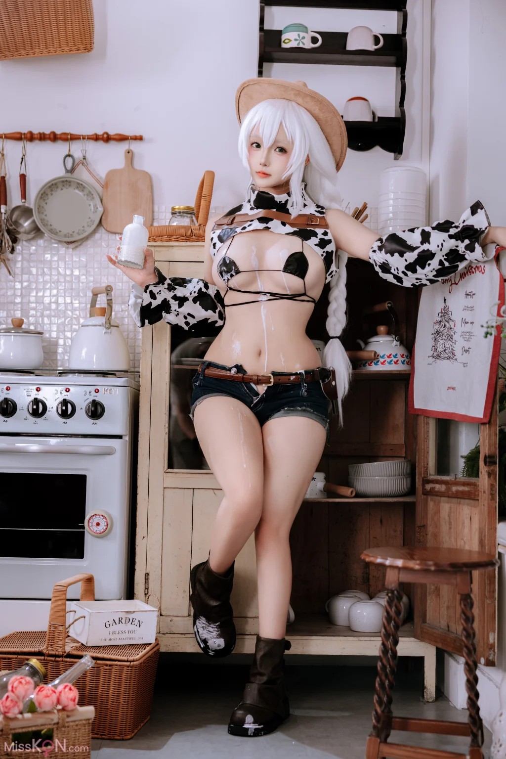 Coser@日奈娇: 挤奶工 (73 photos) 3 Coser@日奈娇: 挤奶工 (73 photos) 3