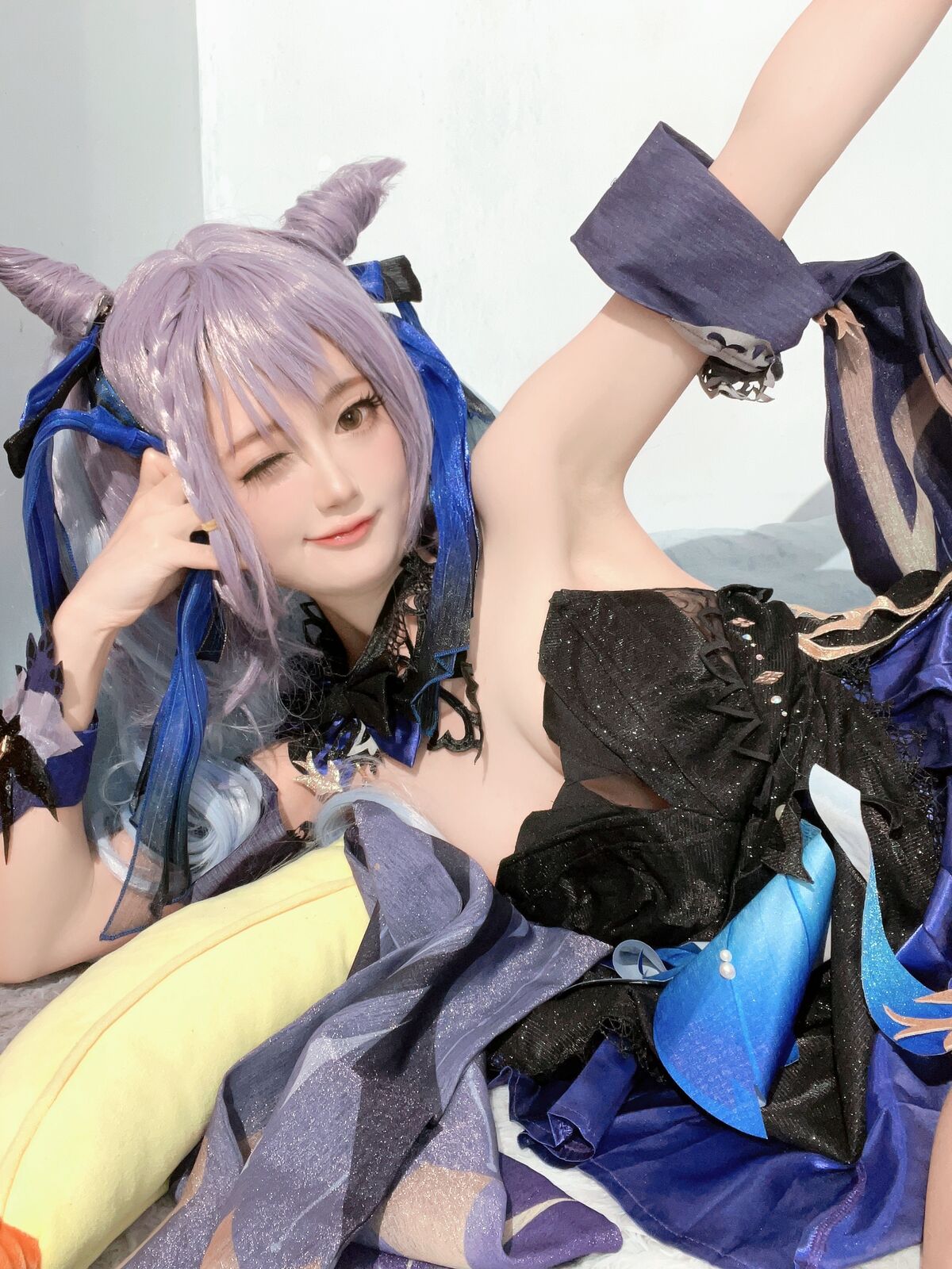 Coser@趴趴捣蛋陌 - 刻晴 832 Coser@趴趴捣蛋陌 - 刻晴 832