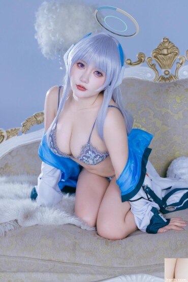 [網路收集] 是一隻熊仔嗎 (Shi yi zhixiong zi ma) cosplay Ushio Noa – Blue Archive [100P]