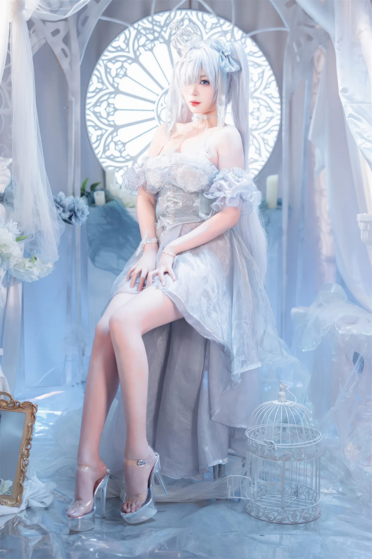 Senior Xuan Xiao (Hex Tech Cake) - Cinderella Crystal Princess (NIKKE) Senior Xuan Xiao (Hex Tech Cake) - Cinderella Crystal Princess (NIKKE)