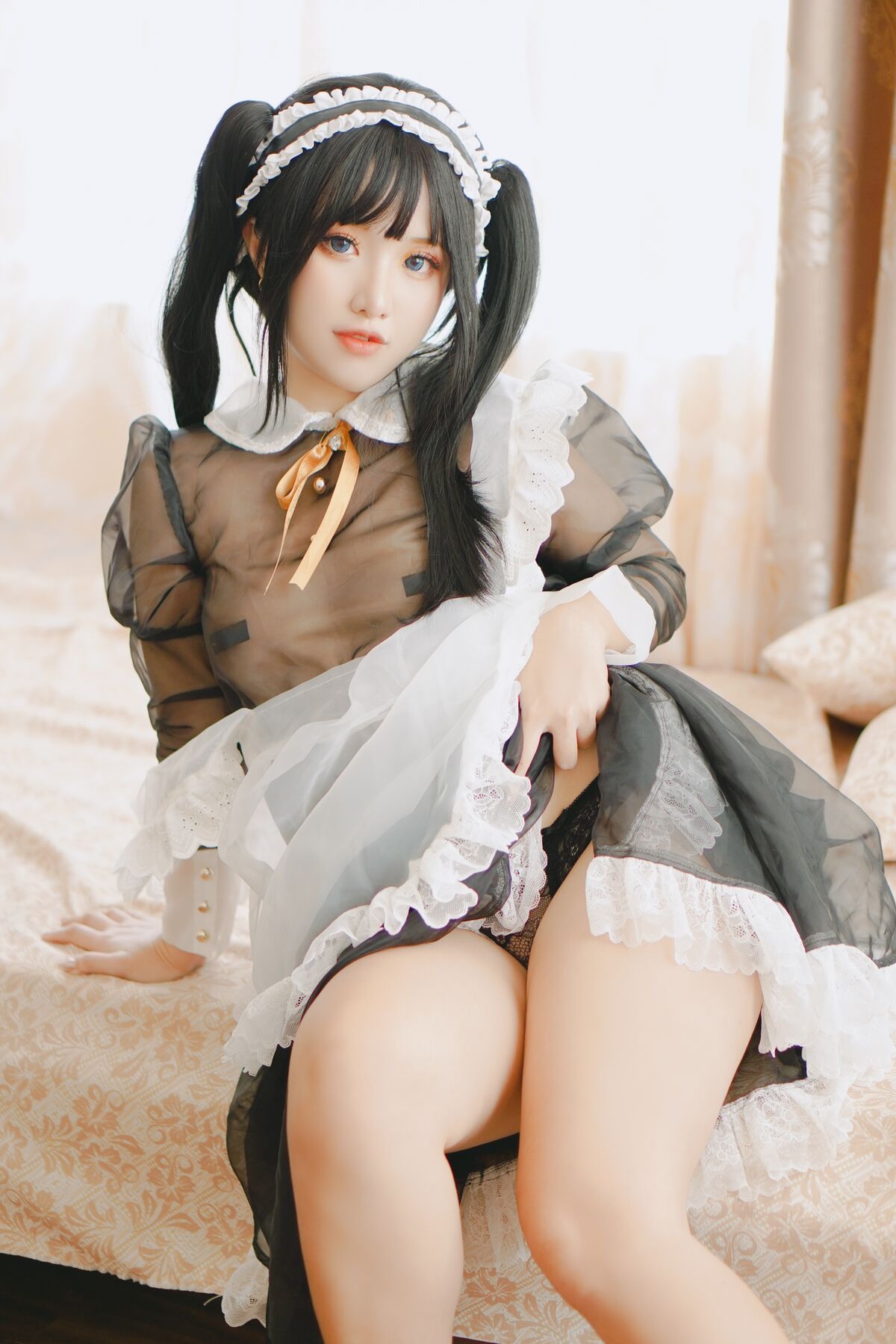 Coser@Chono Black - Transparent Maid (17P) Coser@Chono Black - Transparent Maid (17P)