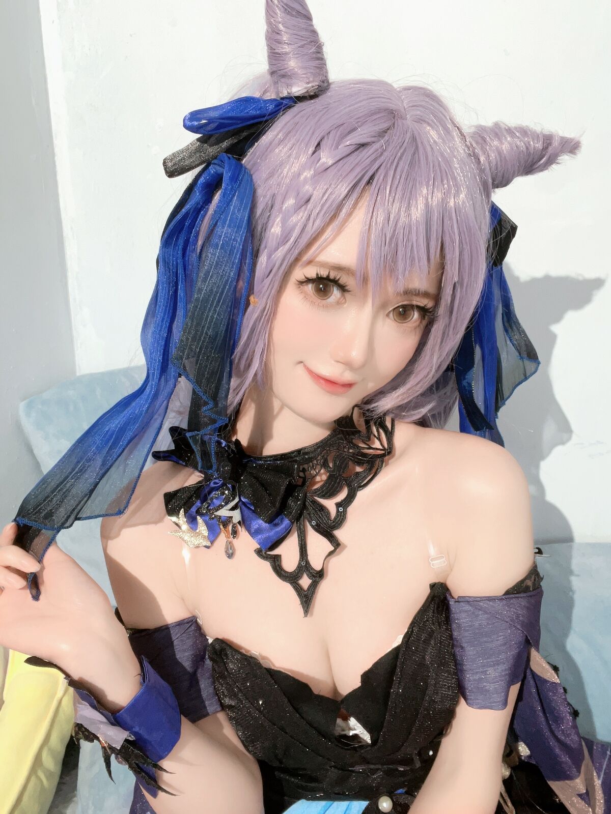 Coser@趴趴捣蛋陌 - 刻晴 832 Coser@趴趴捣蛋陌 - 刻晴 832