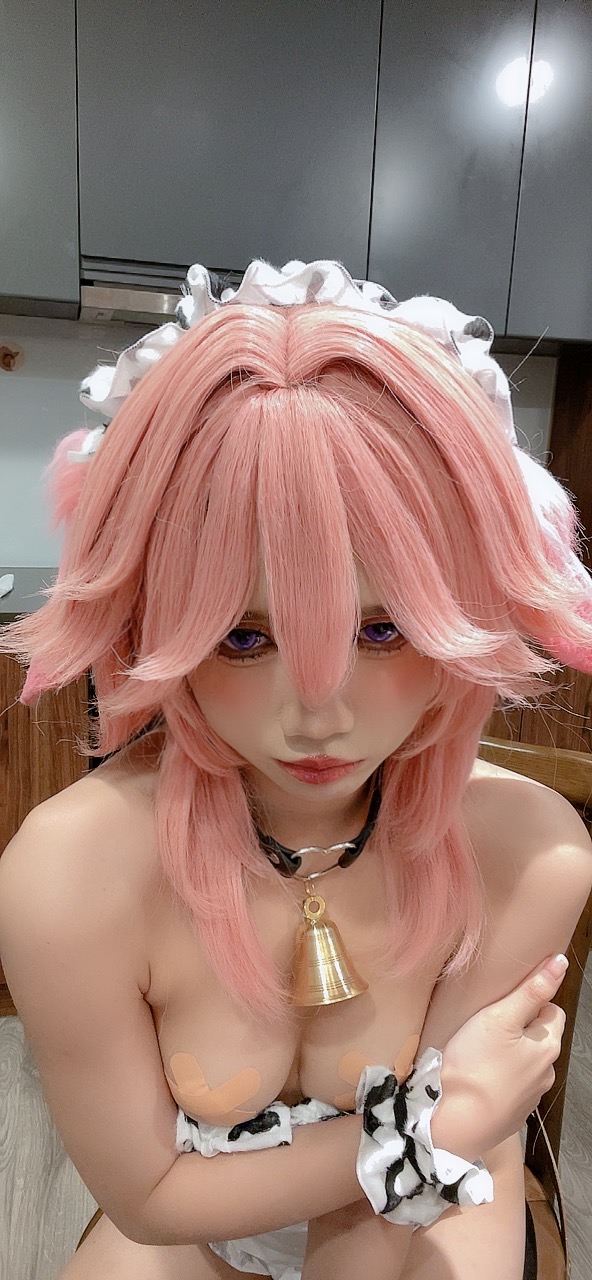 PoppaChan - Yae Miko Cow PoppaChan - Yae Miko Cow