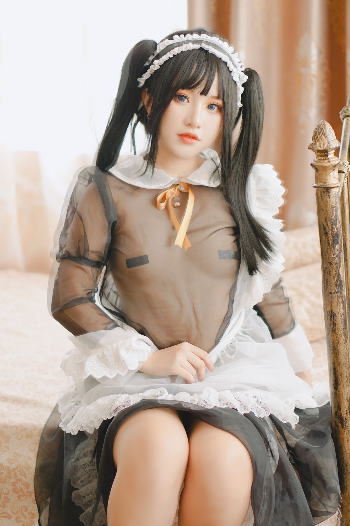 Coser@Chono Black - Transparent Maid (17P) Coser@Chono Black - Transparent Maid (17P)