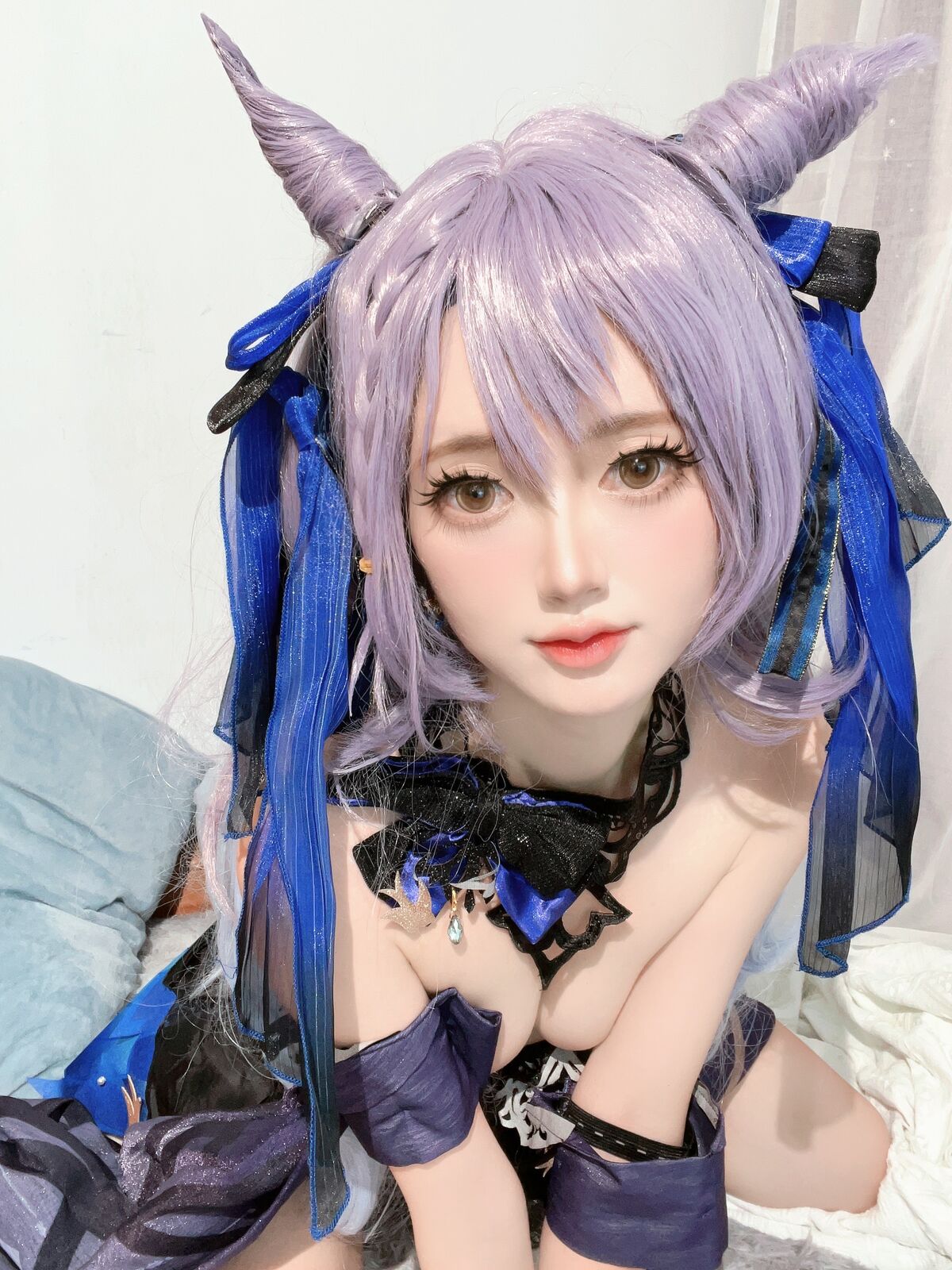 Coser@趴趴捣蛋陌 - 刻晴 832 Coser@趴趴捣蛋陌 - 刻晴 832