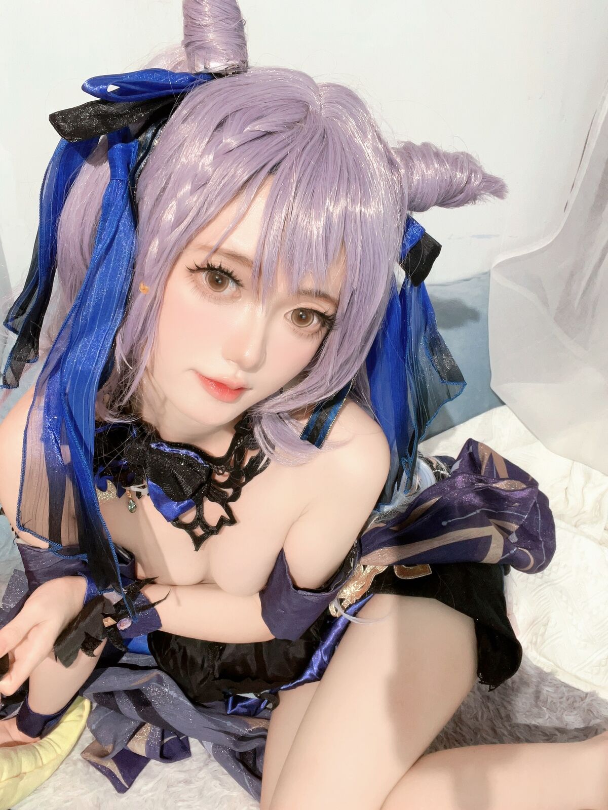 Coser@趴趴捣蛋陌 - 刻晴 832 Coser@趴趴捣蛋陌 - 刻晴 832