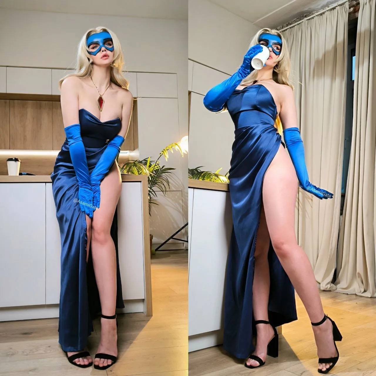 Asami Gate - Blonde Blazer 1 Asami Gate - Blonde Blazer 1