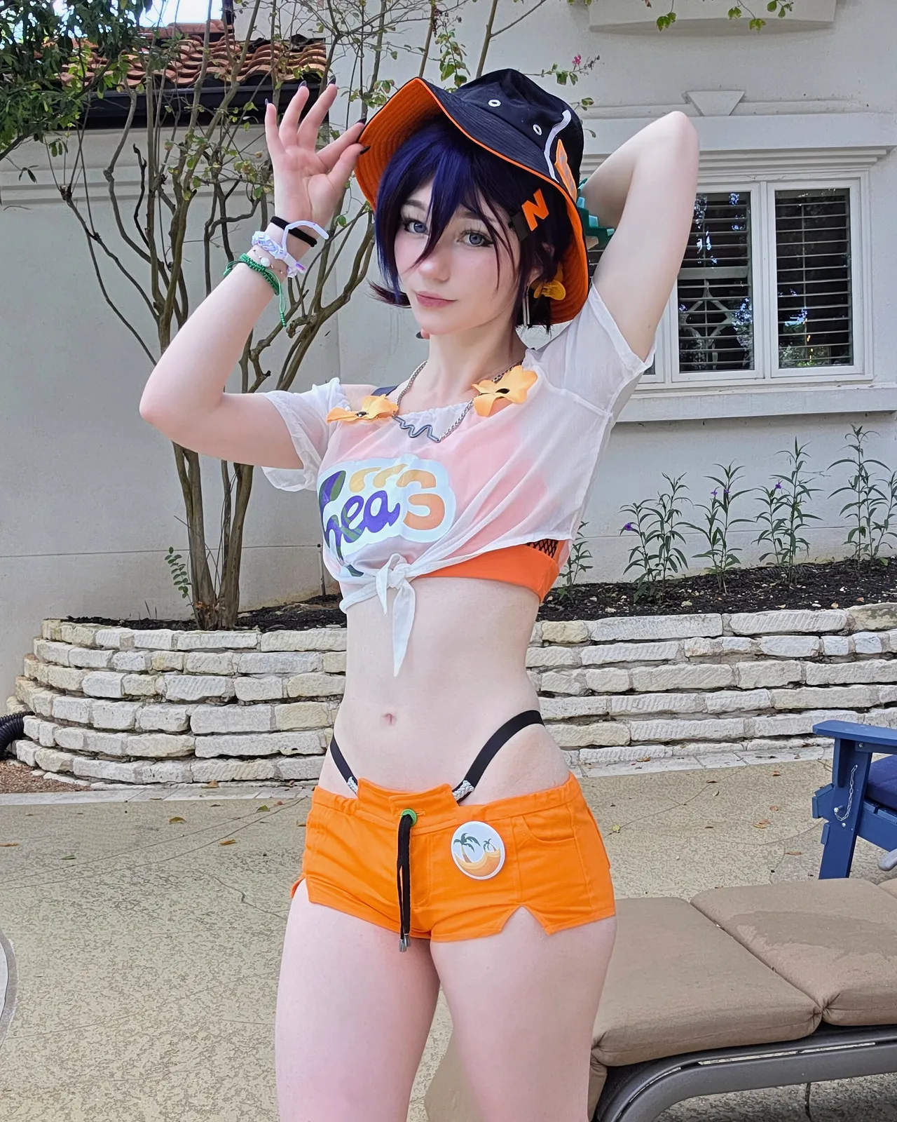 Celebi cosplay - Summer Belle Celebi cosplay - Summer Belle