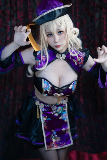 Fangqiao Yepo-Sugar Whip Sentō kyonshī murasaki 坊橋夜泊-Sugar Whip 戦闘キョンシー 紫 1 Fangqiao Yepo-Sugar Whip Sentō kyonshī murasaki 坊橋夜泊-Sugar Whip 戦闘キョンシー 紫