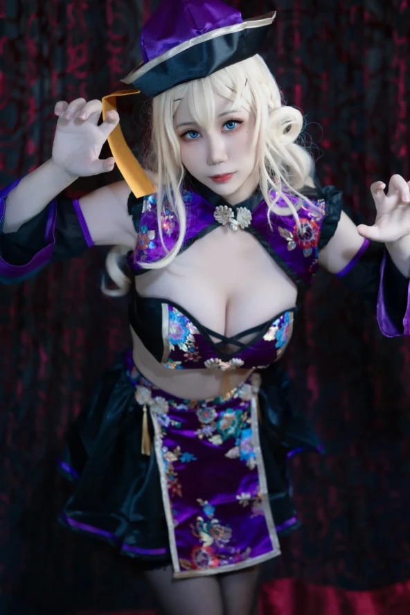 Fangqiao Yepo-Sugar Whip Sentō kyonshī murasaki 坊橋夜泊-Sugar Whip 戦闘キョンシー 紫 9 Fangqiao Yepo-Sugar Whip Sentō kyonshī murasaki 坊橋夜泊-Sugar Whip 戦闘キョンシー 紫