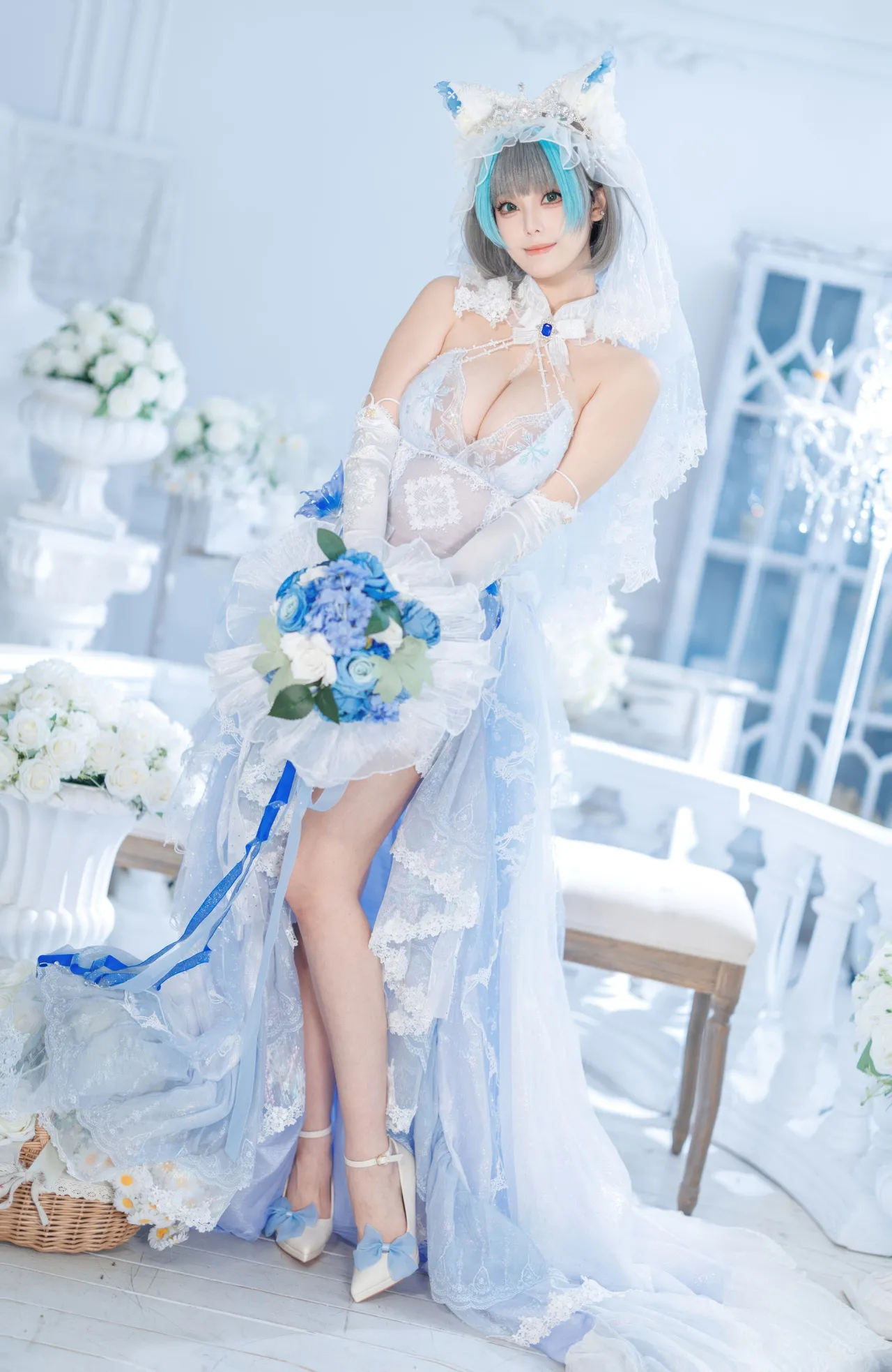 Honey Cat Fur - Azur Route Cheshire Bride 1 Honey Cat Fur - Azur Route Cheshire Bride 1