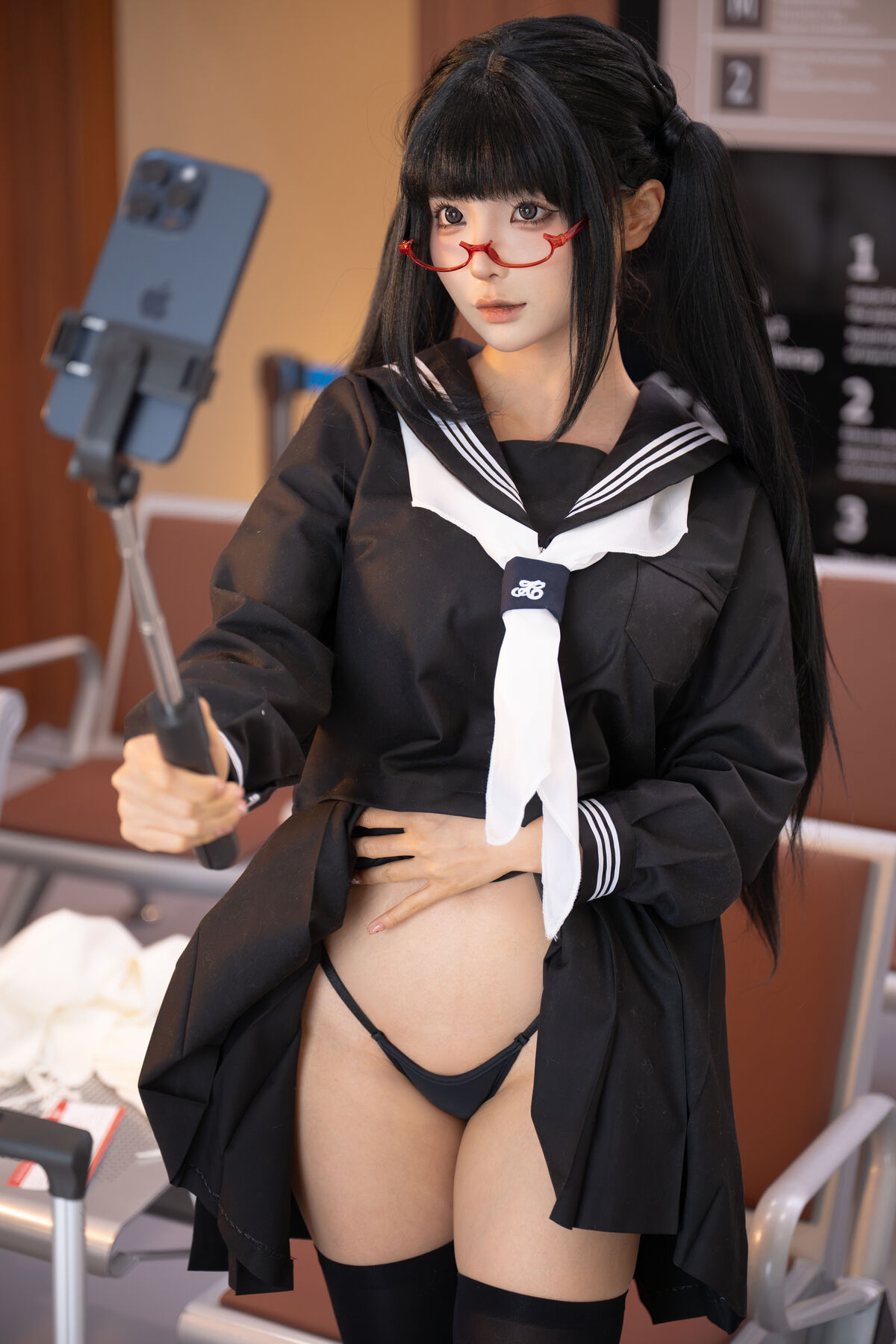 Coser@蠢沫沫 chunmomo - 黄推博主的秘密 A Part01 (51P) Coser@蠢沫沫 chunmomo - 黄推博主的秘密 A Part01 (51P)