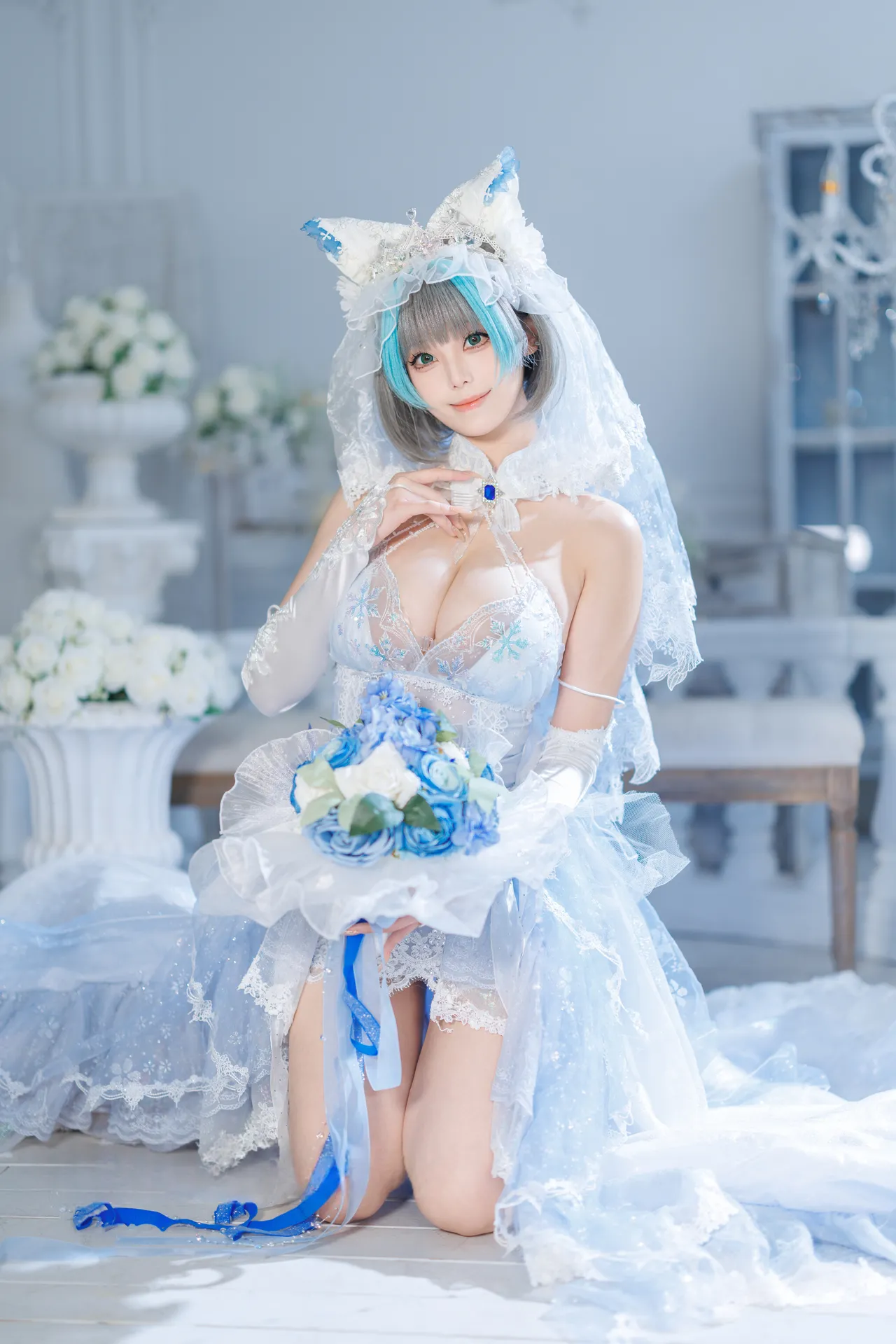 Honey Cat Fur - Azur Route Cheshire Bride Honey Cat Fur - Azur Route Cheshire Bride