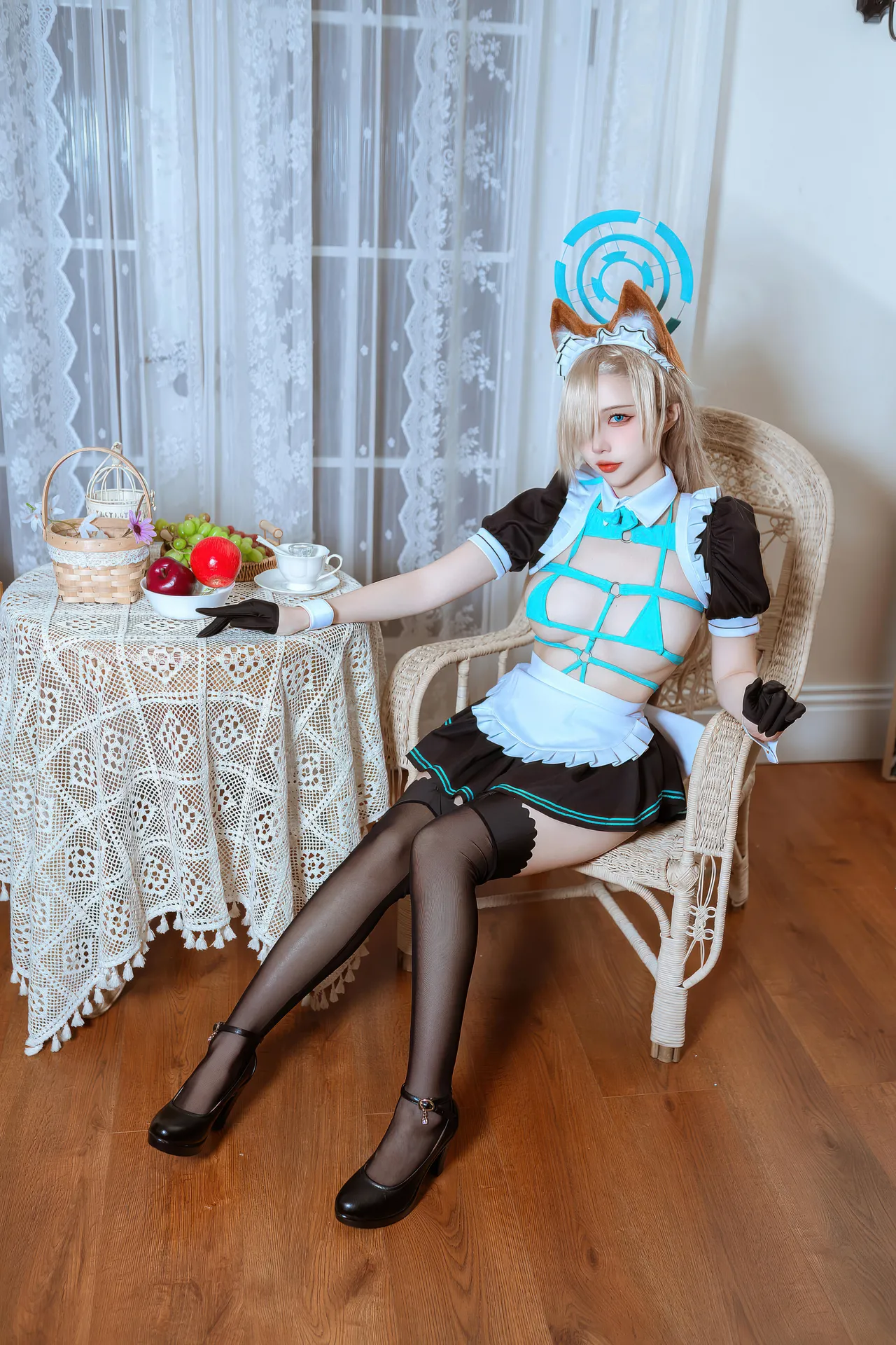 Nisaku Nisa - Azure Archive Asuna Ichinose Cat-eared maid Nisaku Nisa - Azure Archive Asuna Ichinose Cat-eared maid