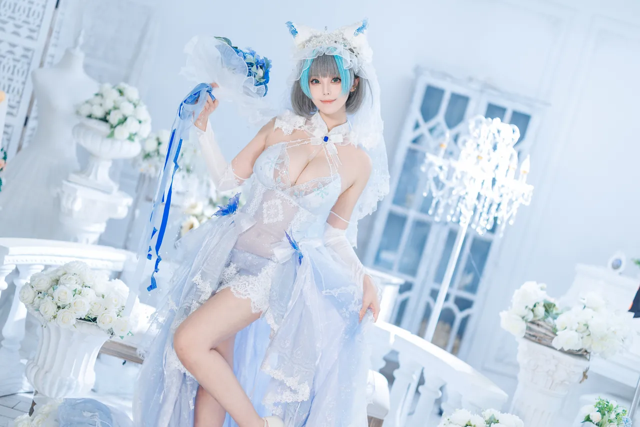 Honey Cat Fur - Azur Route Cheshire Bride Honey Cat Fur - Azur Route Cheshire Bride