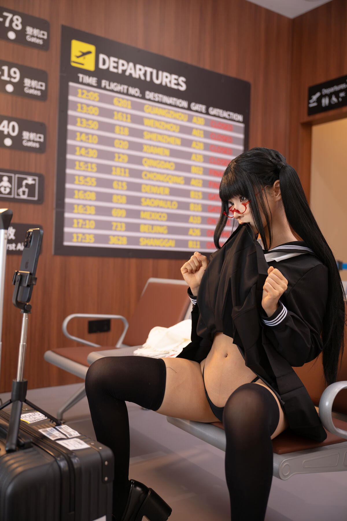 Coser@蠢沫沫 chunmomo - 黄推博主的秘密 A Part01 (51P) Coser@蠢沫沫 chunmomo - 黄推博主的秘密 A Part01 (51P)