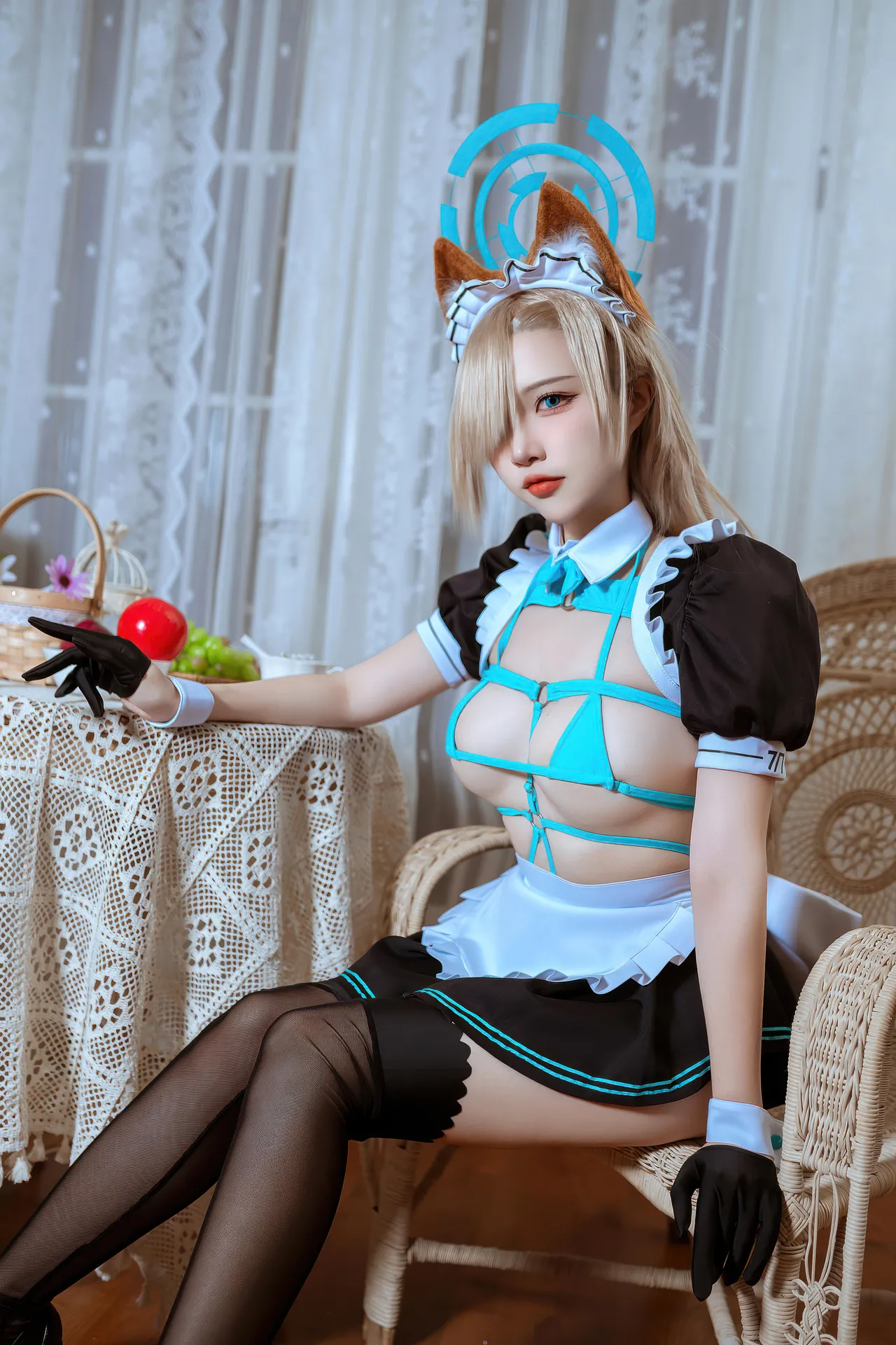 Nisaku Nisa - Azure Archive Asuna Ichinose Cat-eared maid Nisaku Nisa - Azure Archive Asuna Ichinose Cat-eared maid