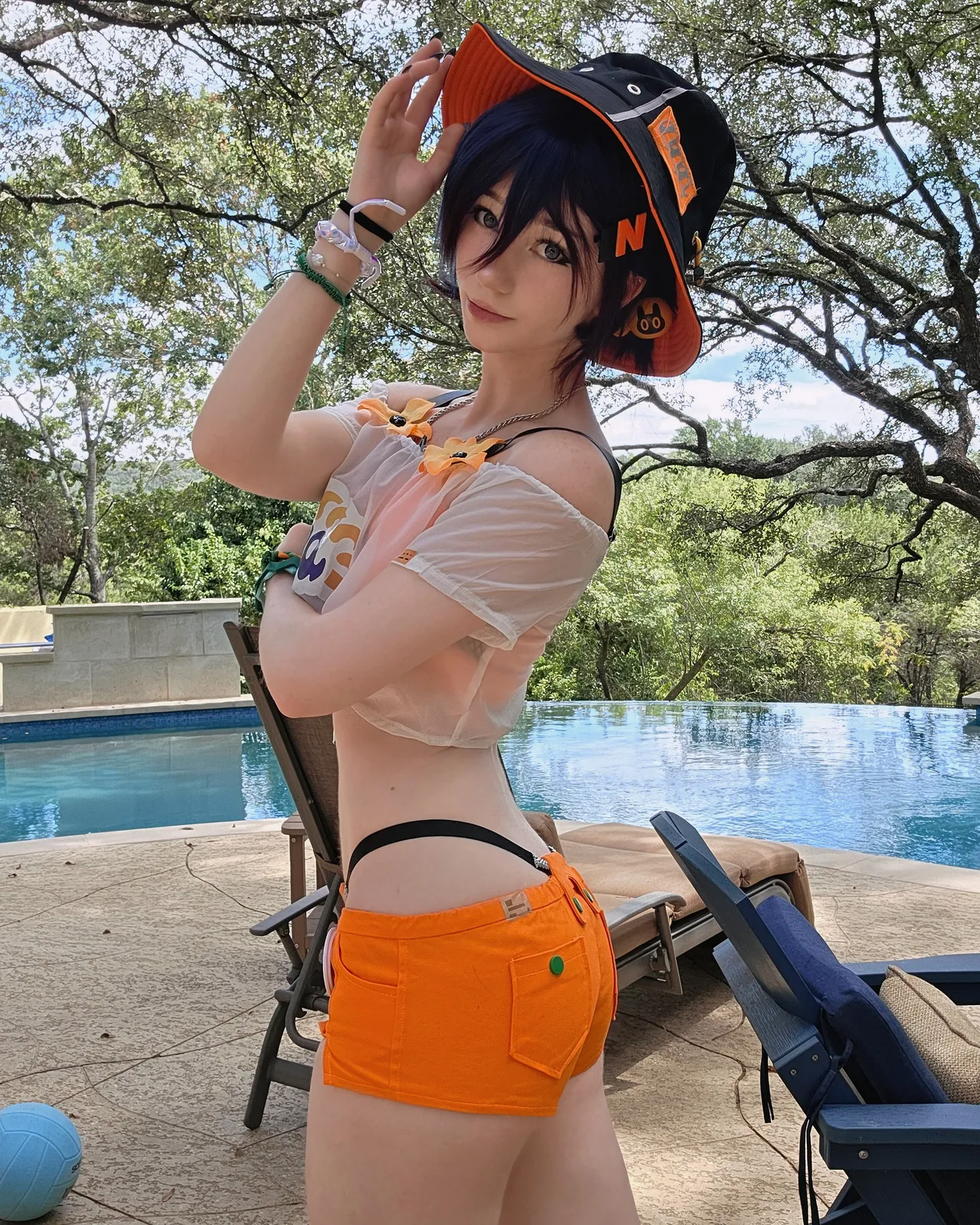 Celebi cosplay - Summer Belle Celebi cosplay - Summer Belle