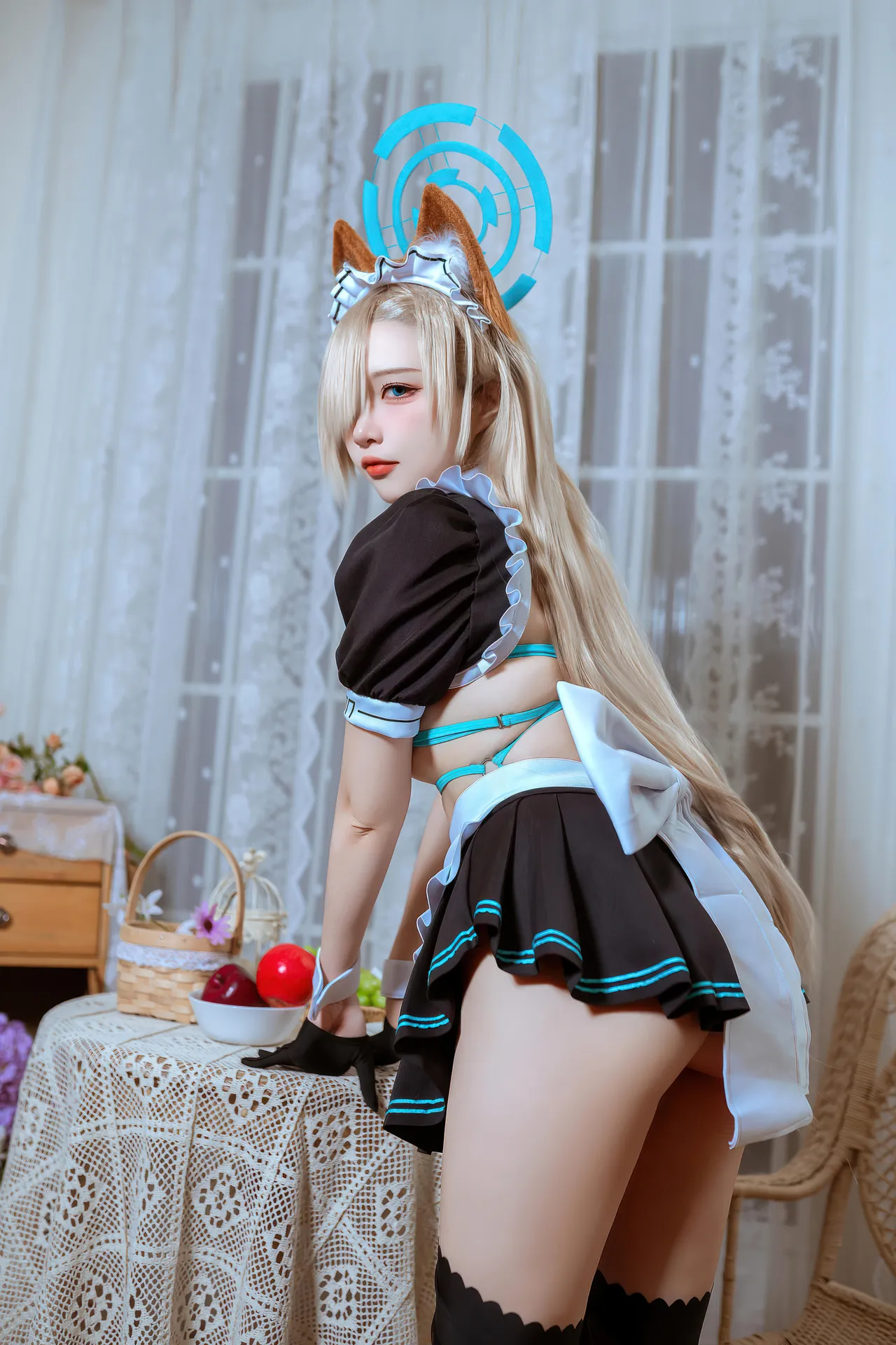 Nisaku Nisa - Azure Archive Asuna Ichinose Cat-eared maid Nisaku Nisa - Azure Archive Asuna Ichinose Cat-eared maid