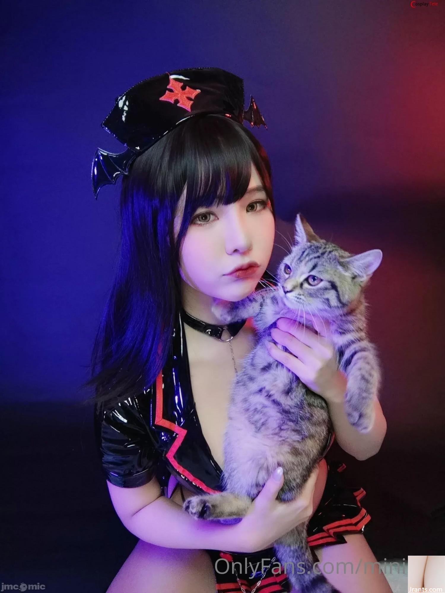 Minichu cosplay Tifa Lockhart Dark Nurse – Final Fantasy (33P) Minichu cosplay Tifa Lockhart Dark Nurse – Final Fantasy (33P)