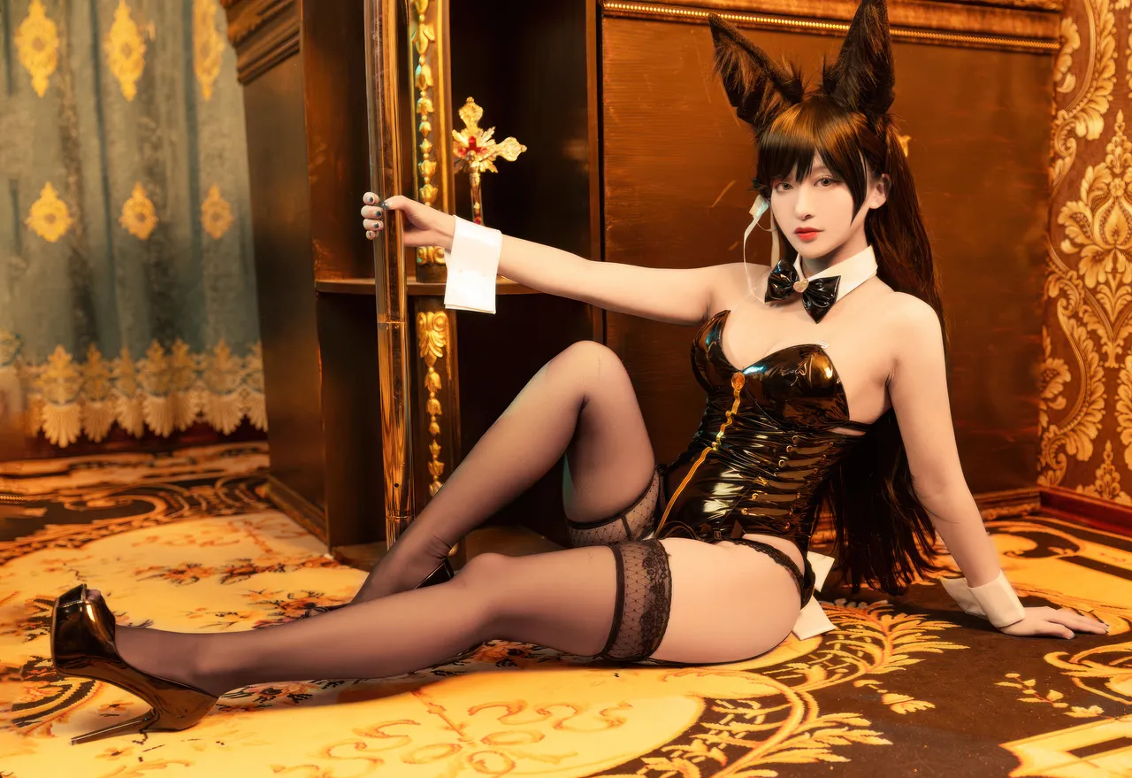 LoLiSAMA - Azur Route Atago Bunny Girl LoLiSAMA - Azur Route Atago Bunny Girl