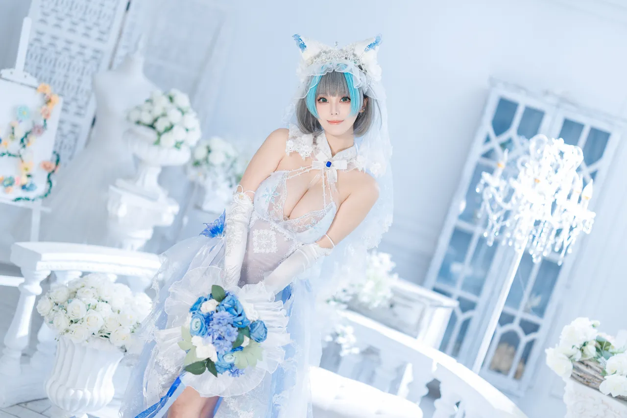 Honey Cat Fur - Azur Route Cheshire Bride Honey Cat Fur - Azur Route Cheshire Bride