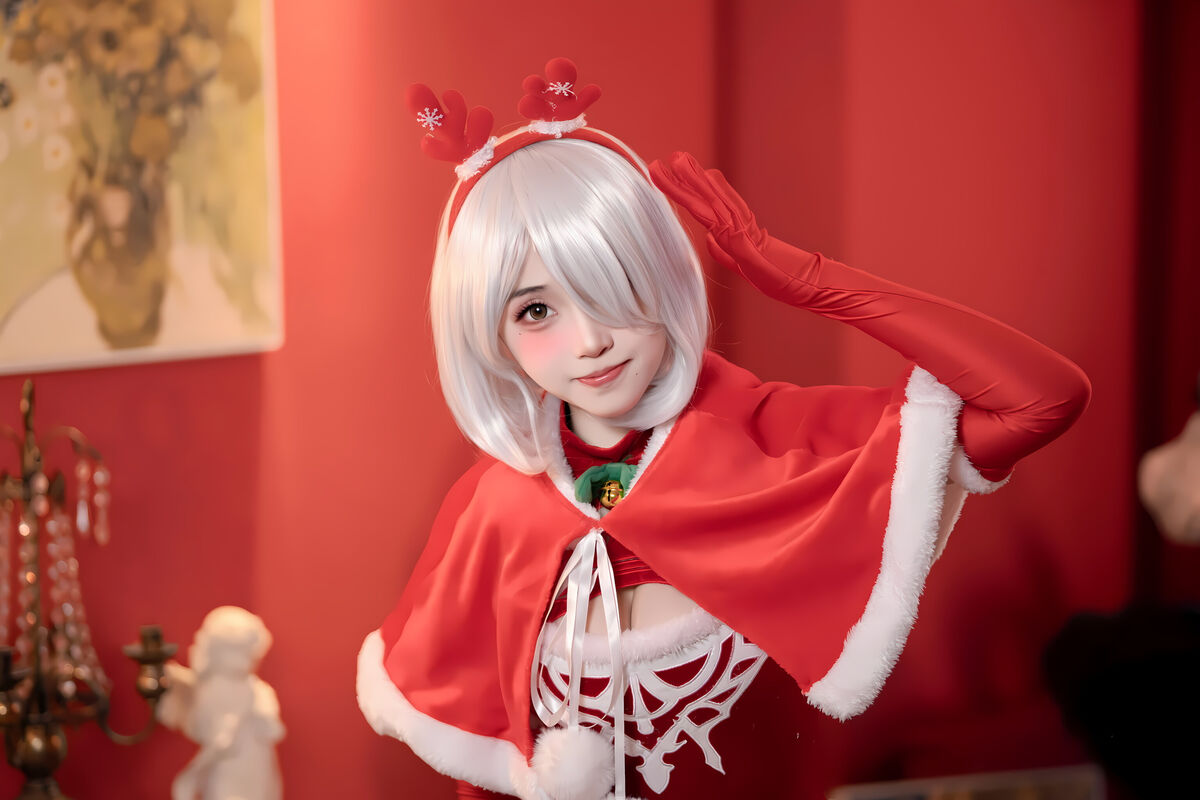 Coser@Bangni Bonnie - Christmas Neil Red Dress Sister Part01 (67P) Coser@Bangni Bonnie - Christmas Neil Red Dress Sister Part01 (67P)