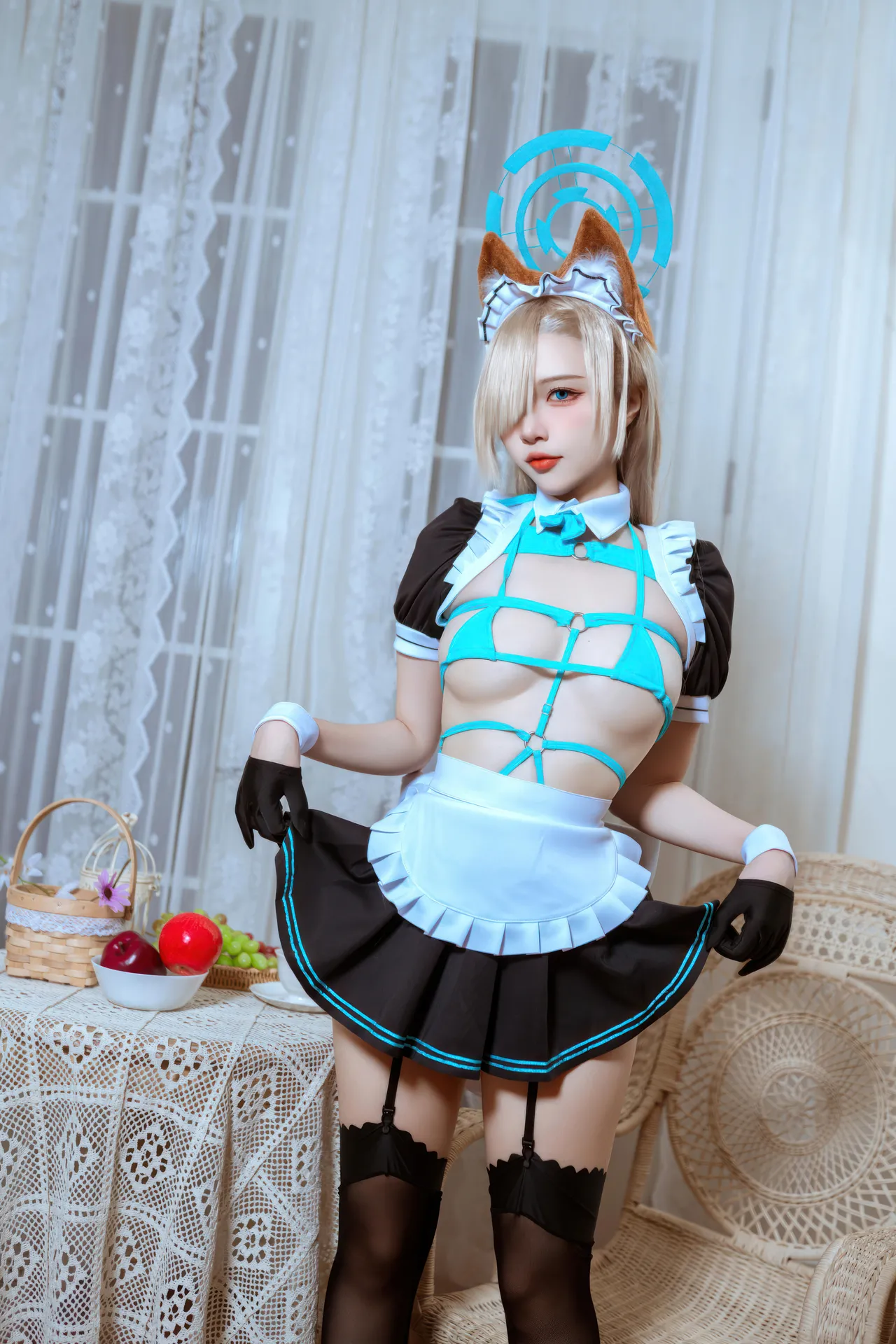 Nisaku Nisa - Azure Archive Asuna Ichinose Cat-eared maid Nisaku Nisa - Azure Archive Asuna Ichinose Cat-eared maid