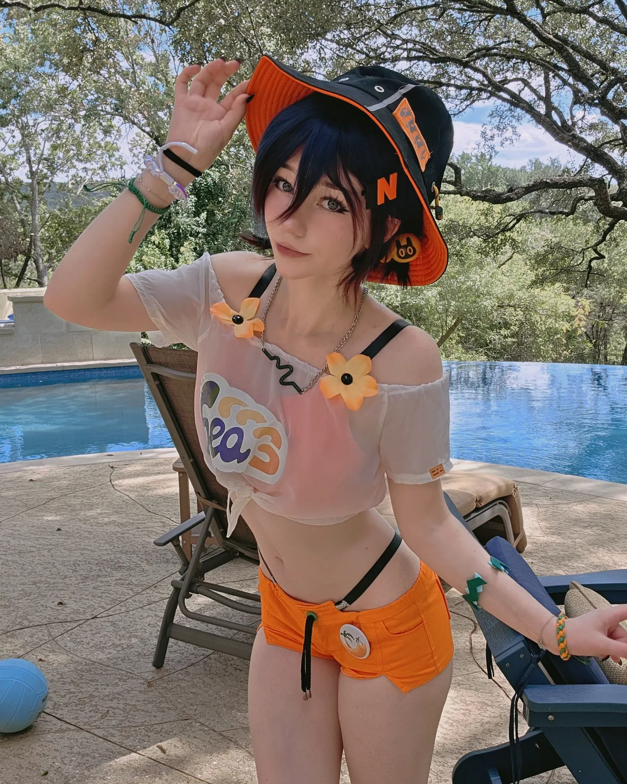 Celebi cosplay - Summer Belle Celebi cosplay - Summer Belle