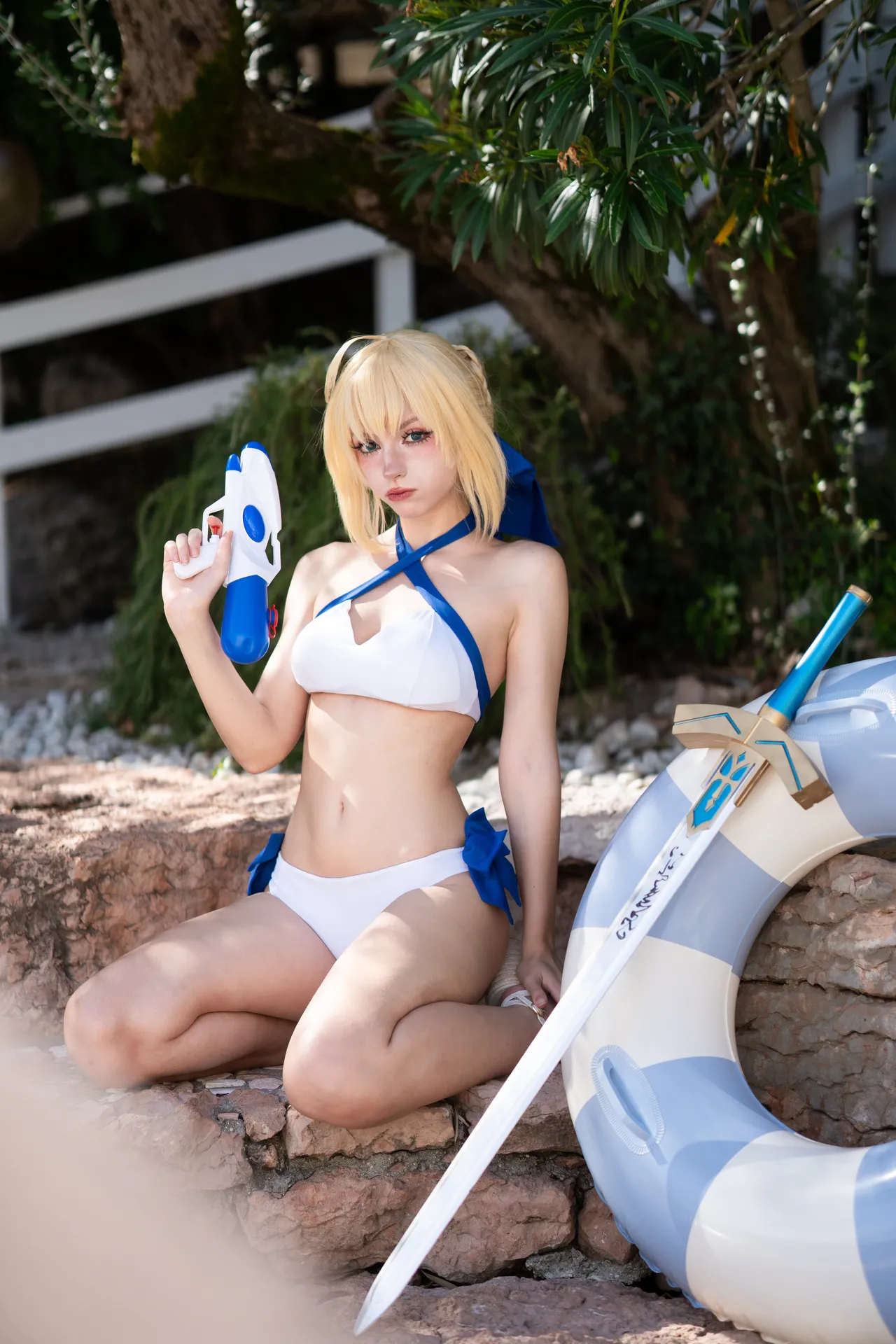 Himeecosplay - Saber bikini Himeecosplay - Saber bikini