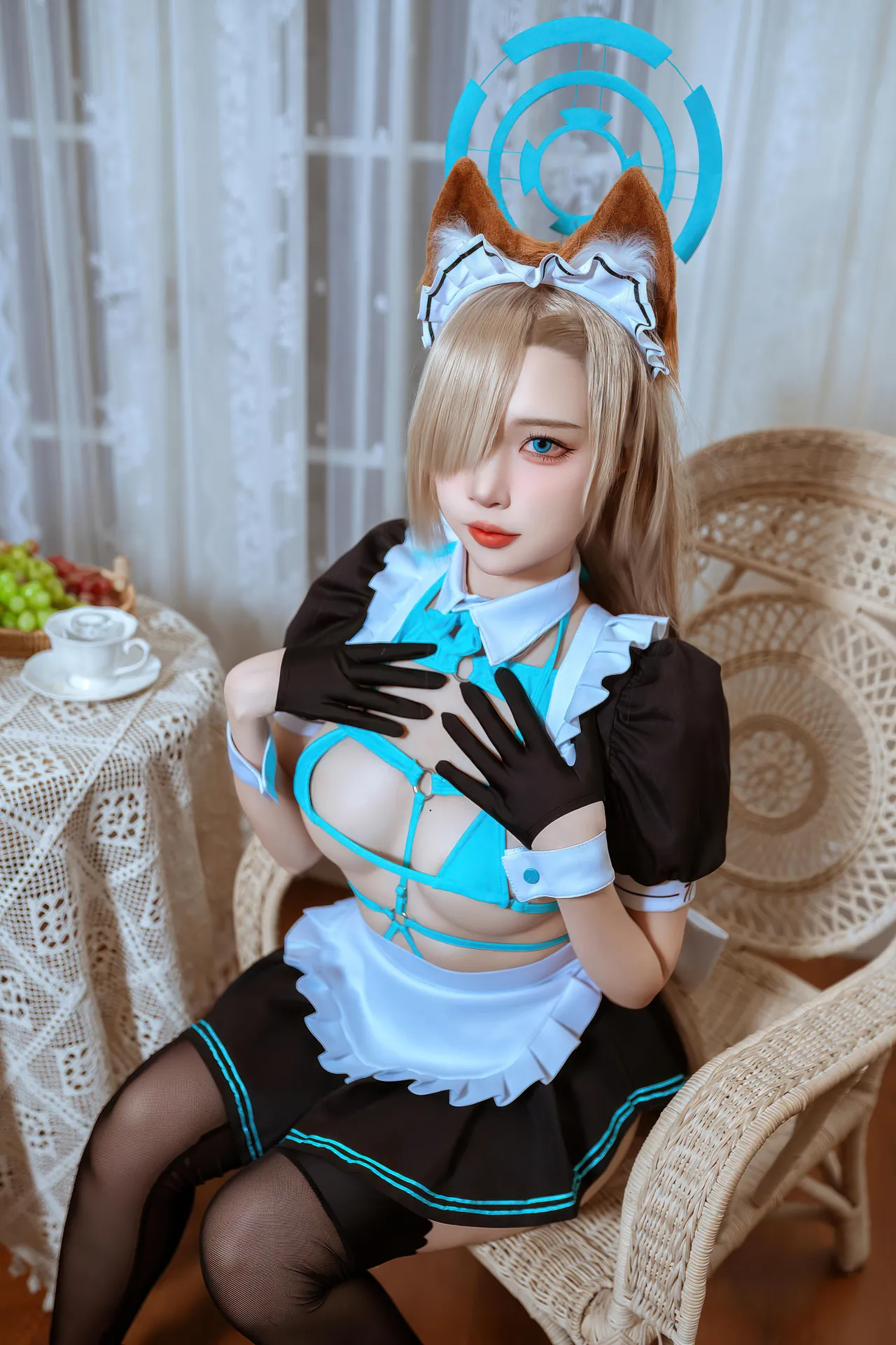 Nisaku Nisa - Azure Archive Asuna Ichinose Cat-eared maid Nisaku Nisa - Azure Archive Asuna Ichinose Cat-eared maid