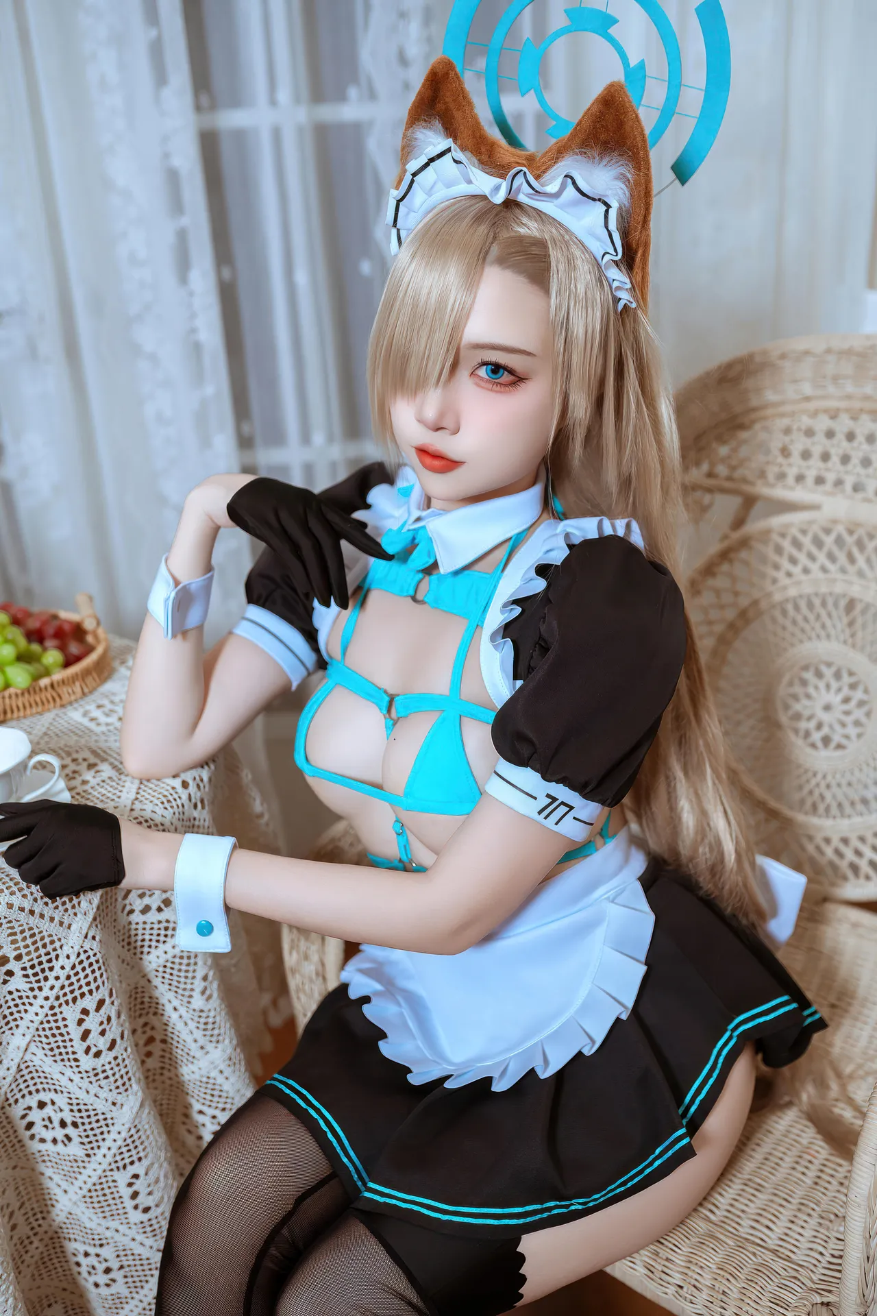 Nisaku Nisa - Azure Archive Asuna Ichinose Cat-eared maid Nisaku Nisa - Azure Archive Asuna Ichinose Cat-eared maid