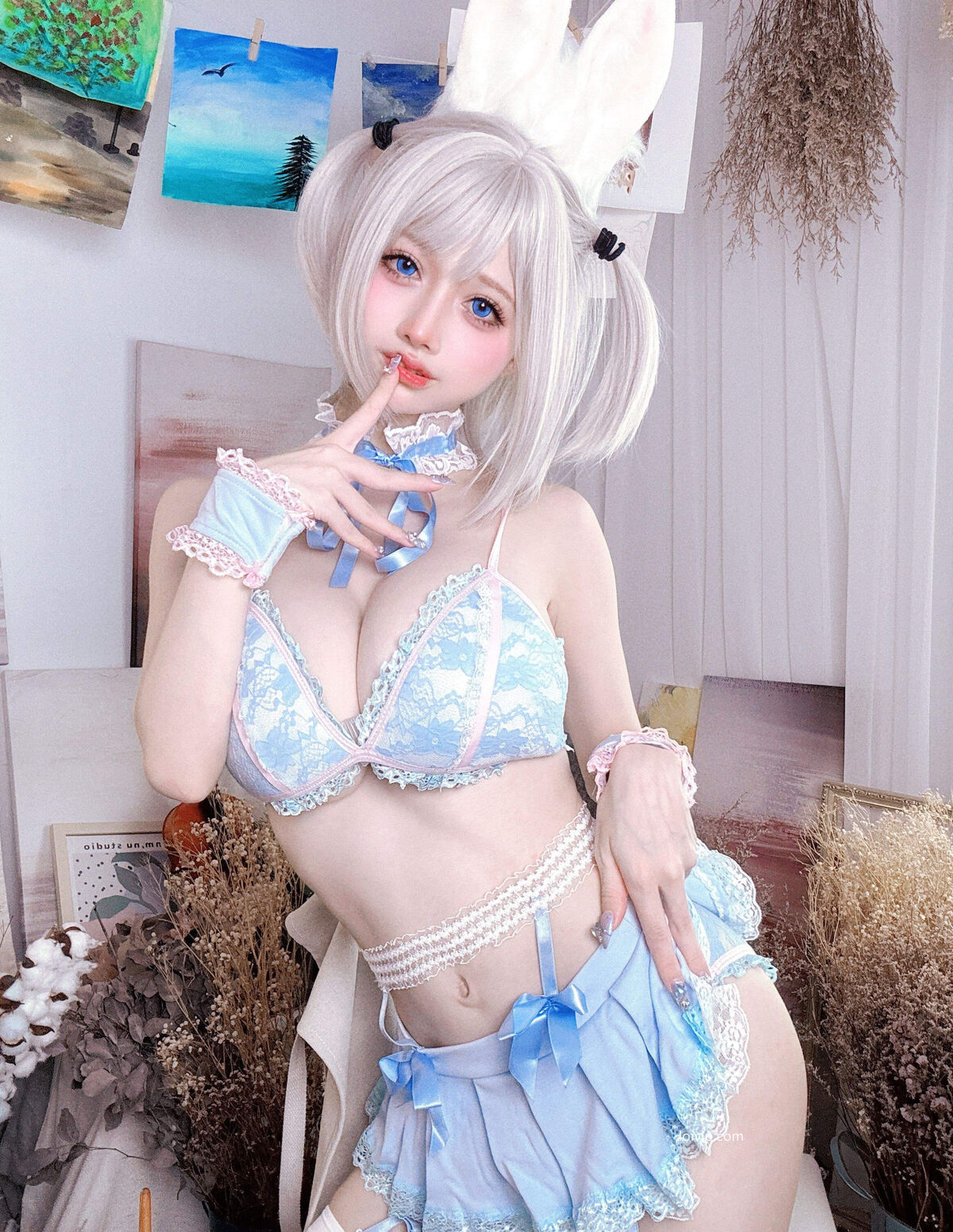 Coser@ Rinka Okita - Blue Rabbit (71P - 2V) Coser@ Rinka Okita - Blue Rabbit (71P - 2V)