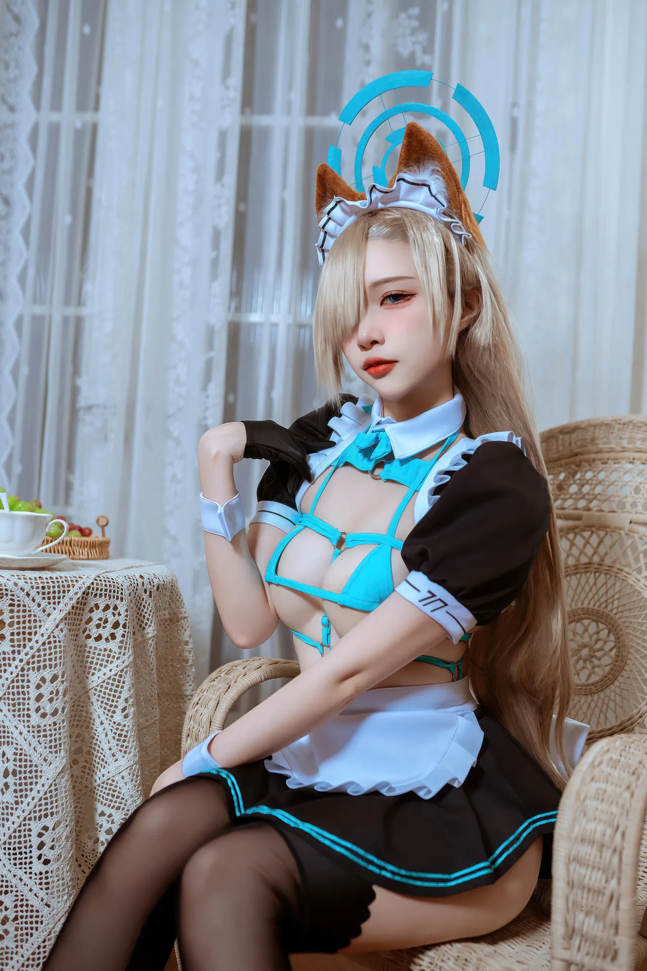 Nisaku Nisa - Azure Archive Asuna Ichinose Cat-eared maid Nisaku Nisa - Azure Archive Asuna Ichinose Cat-eared maid
