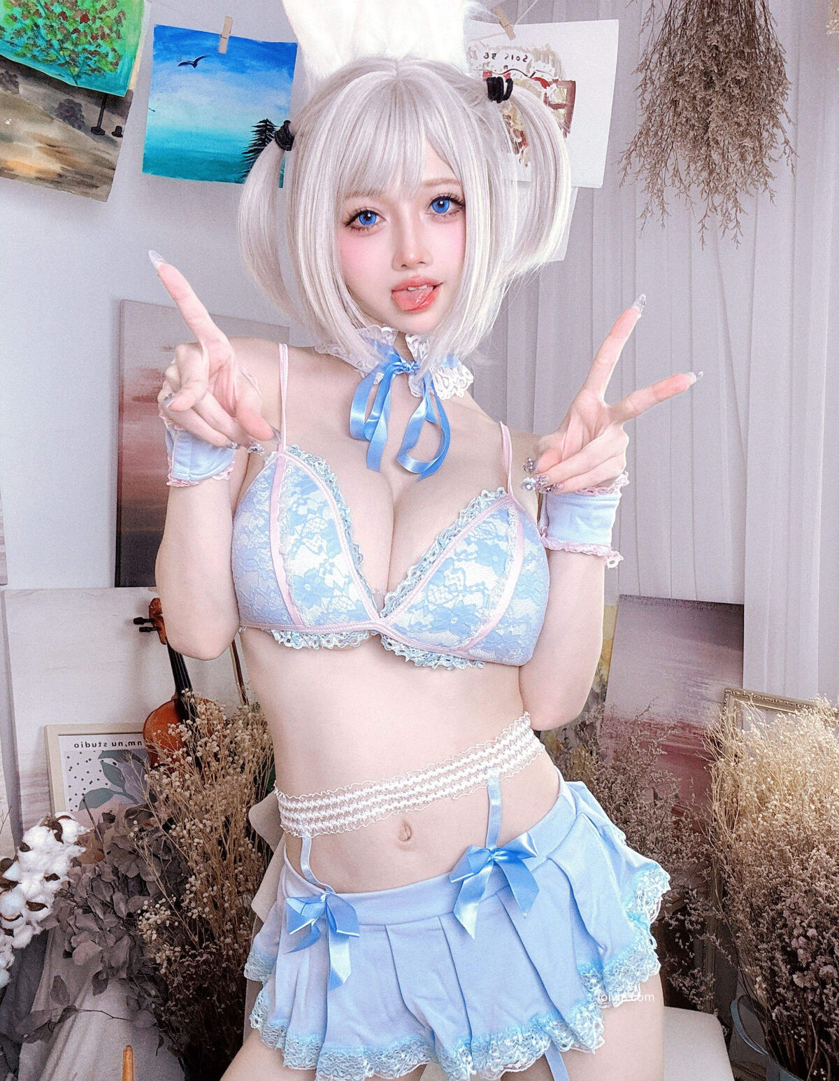 Coser@ Rinka Okita - Blue Rabbit (71P - 2V) Coser@ Rinka Okita - Blue Rabbit (71P - 2V)