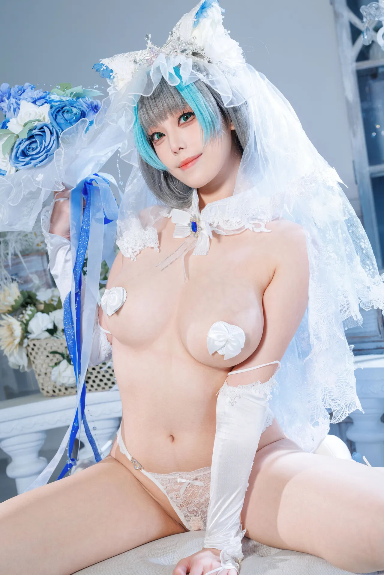 Honey Cat Fur - Azur Route Cheshire Bride 1 Honey Cat Fur - Azur Route Cheshire Bride 1