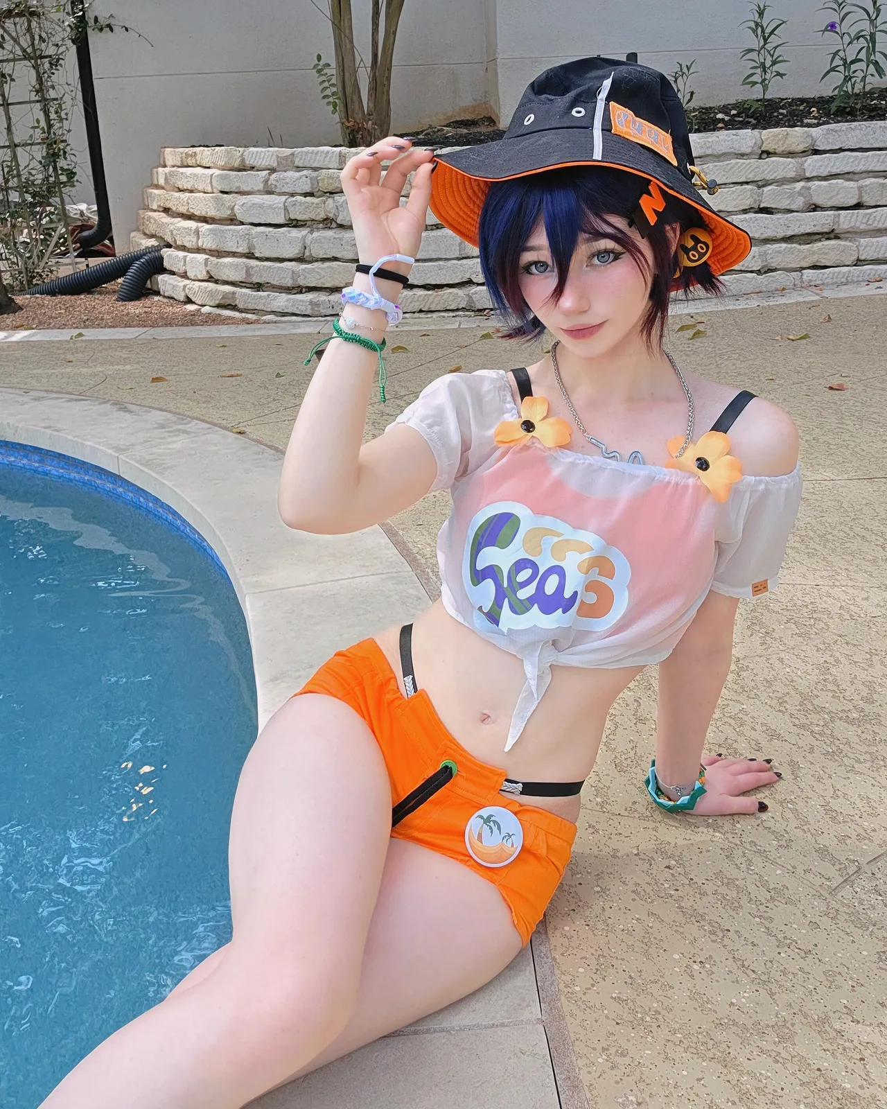 Celebi cosplay - Summer Belle Celebi cosplay - Summer Belle