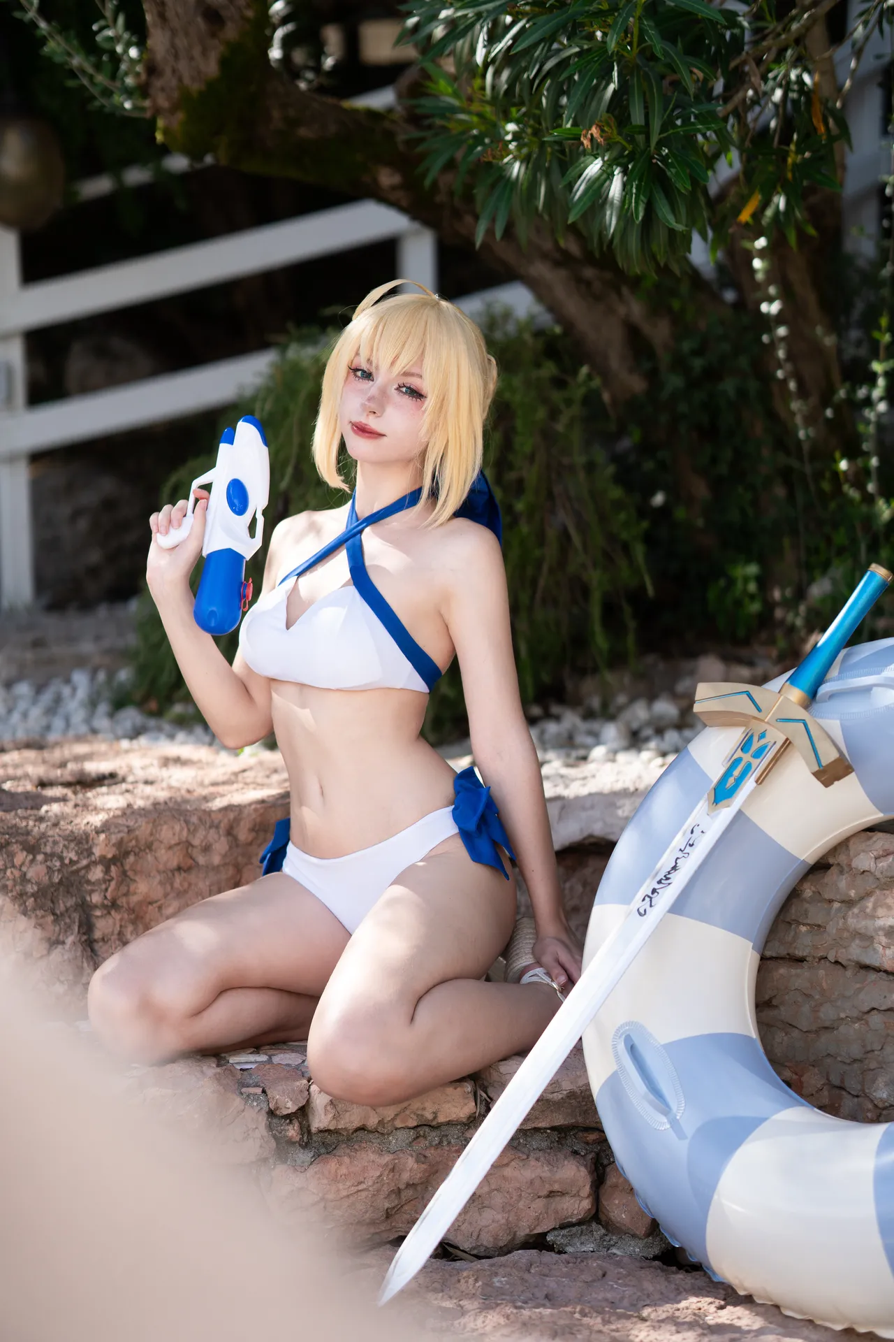 Himeecosplay - Saber bikini Himeecosplay - Saber bikini