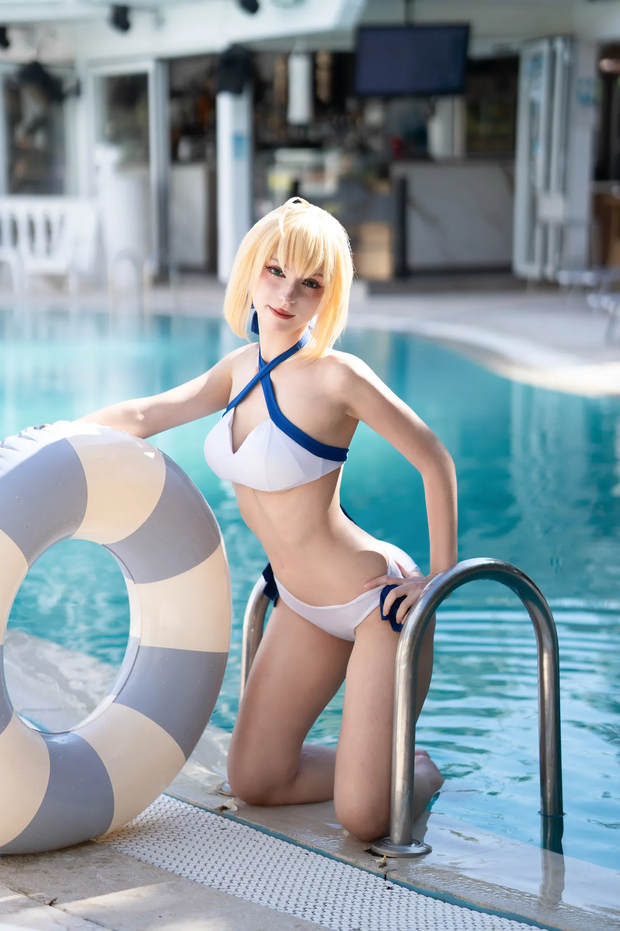 Himeecosplay - Saber bikini Himeecosplay - Saber bikini