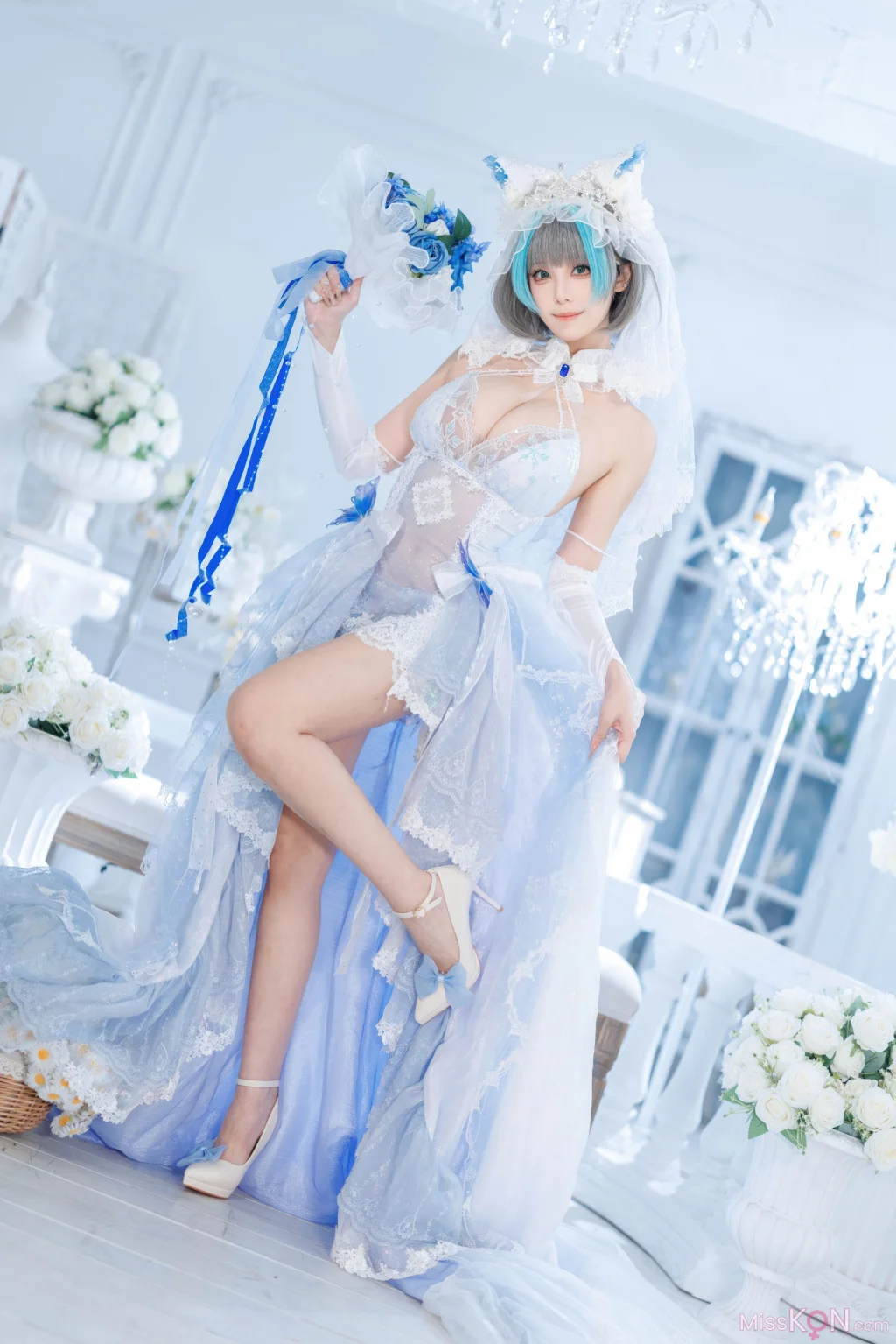 Coser@蜜汁猫裘: 碧蓝航线 柴郡 花嫁 (134 photos + 2 videos) Coser@蜜汁猫裘: 碧蓝航线 柴郡 花嫁 (134 photos + 2 videos)