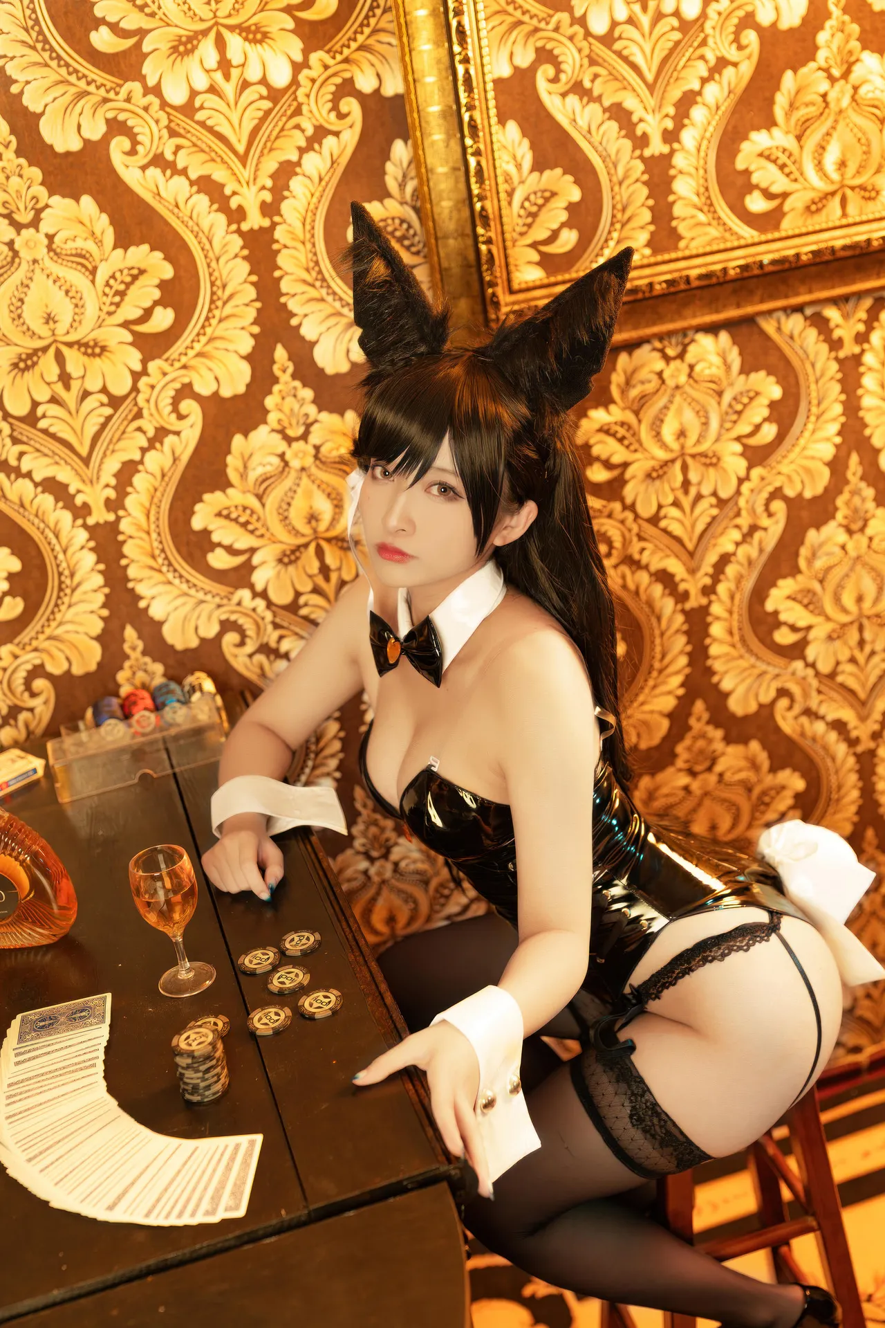 LoLiSAMA - Azur Route Atago Bunny Girl LoLiSAMA - Azur Route Atago Bunny Girl