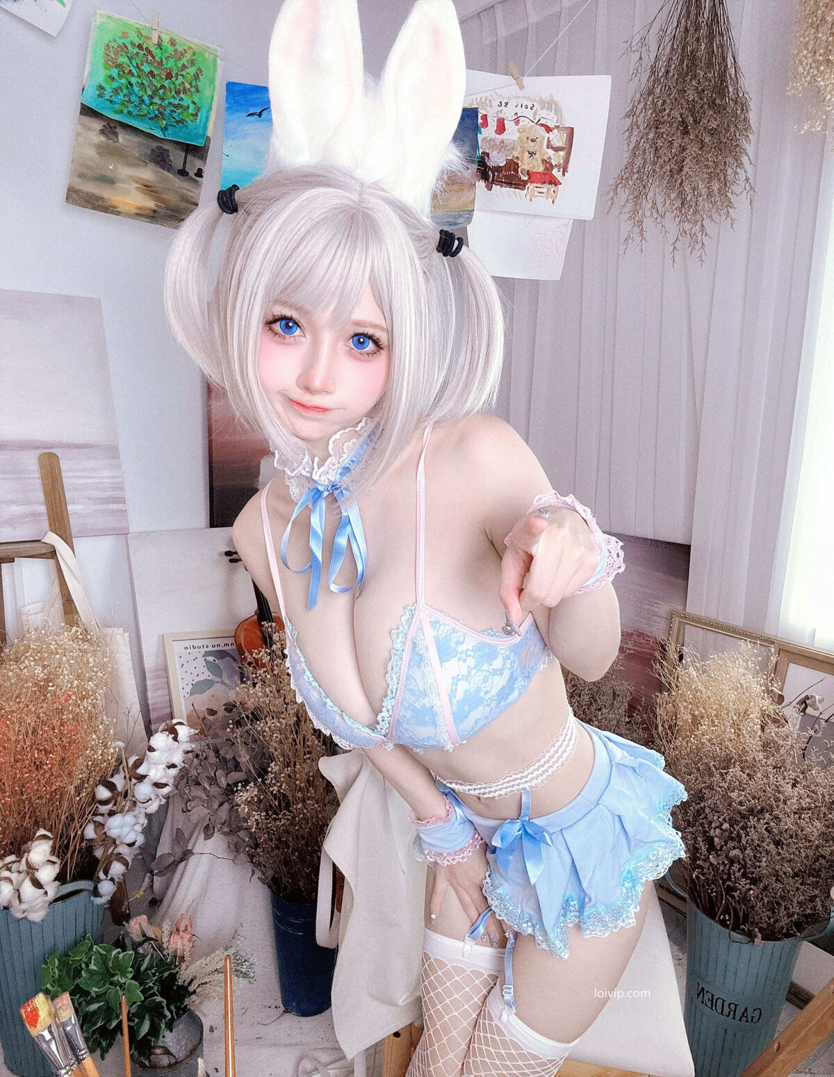 Coser@ Rinka Okita - Blue Rabbit (71P - 2V) Coser@ Rinka Okita - Blue Rabbit (71P - 2V)