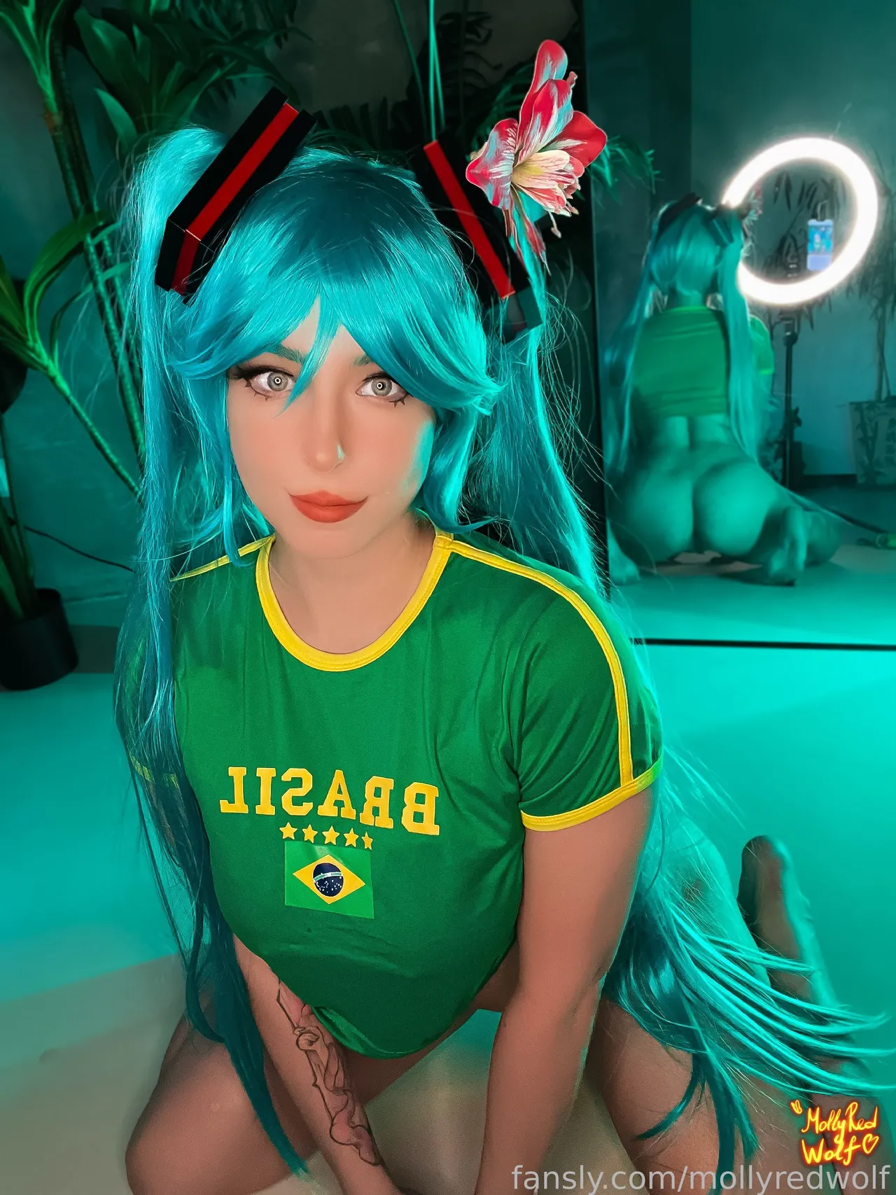 MollyRedWolf - Brazilian Miku 1 MollyRedWolf - Brazilian Miku 1
