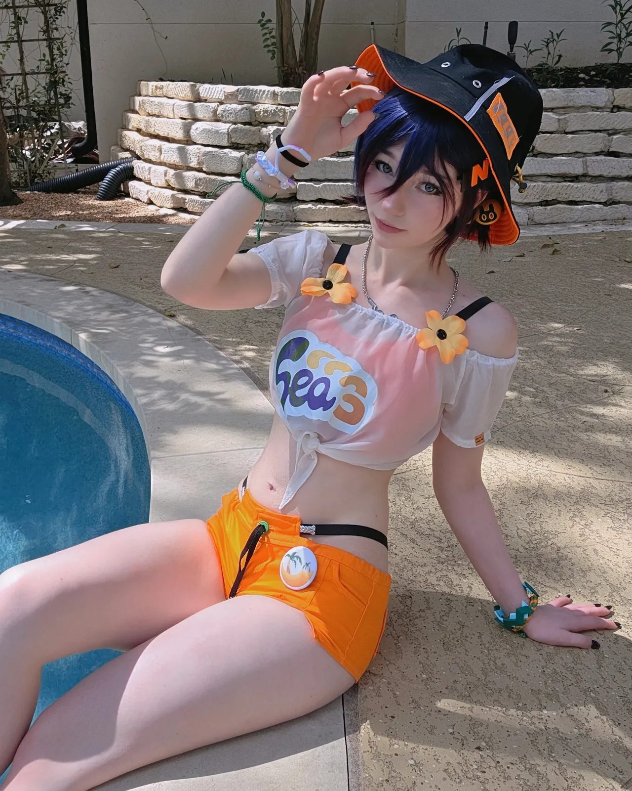 Celebi cosplay - Summer Belle Celebi cosplay - Summer Belle